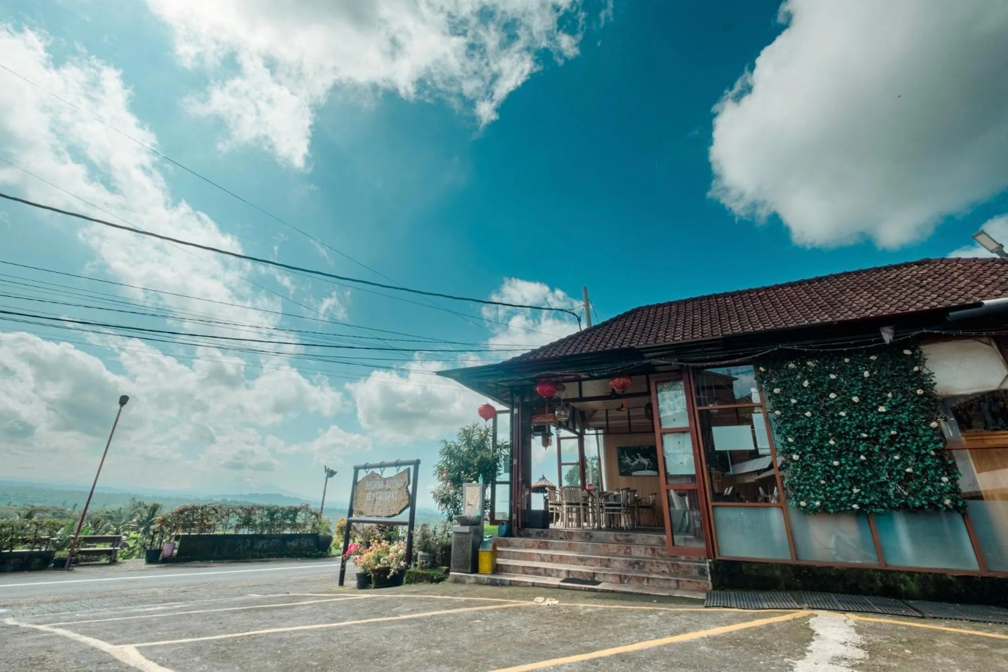 Property building in Bhuana Agung Villa and Restaurant