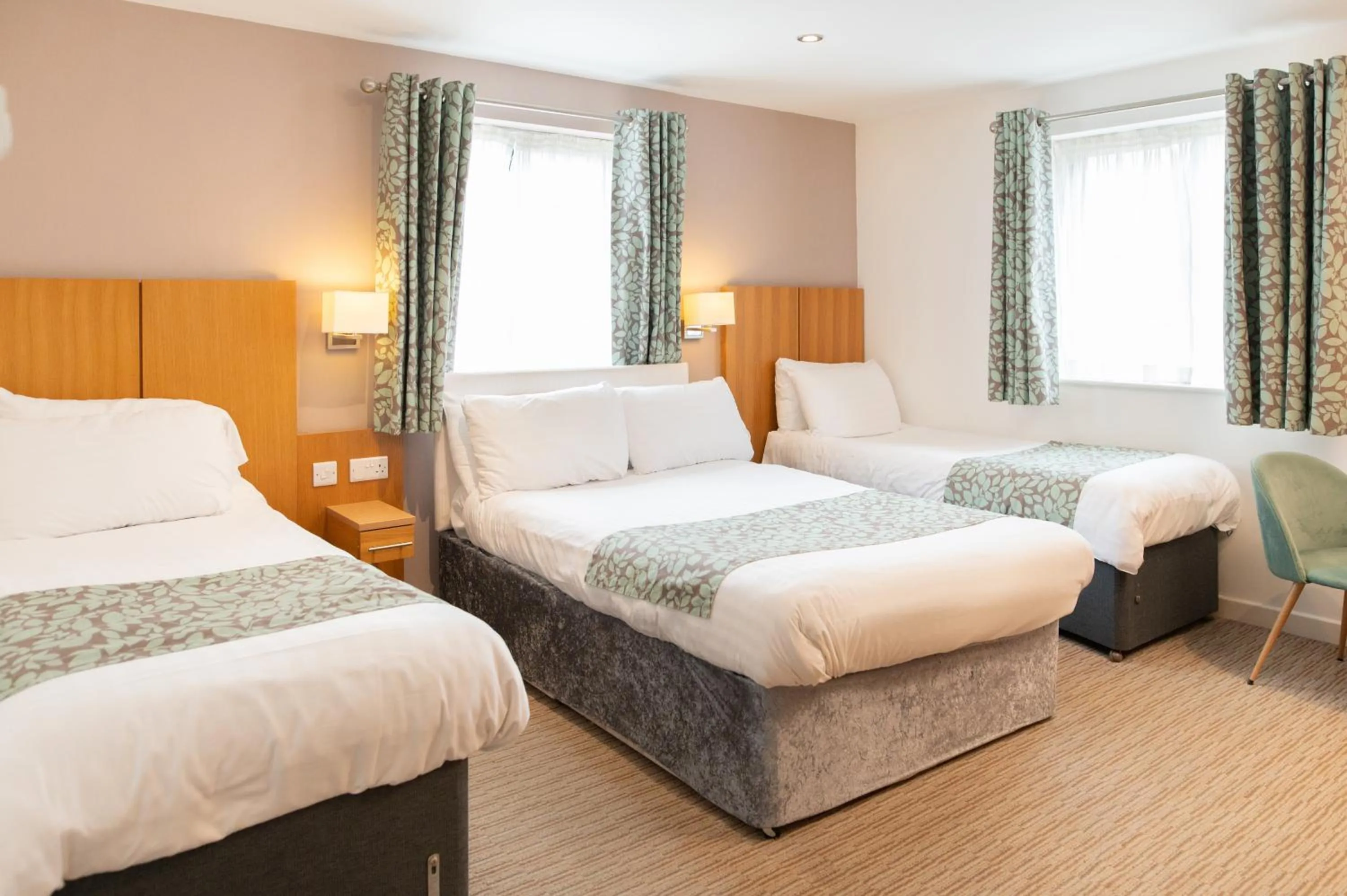 Bed in Deangate Motel