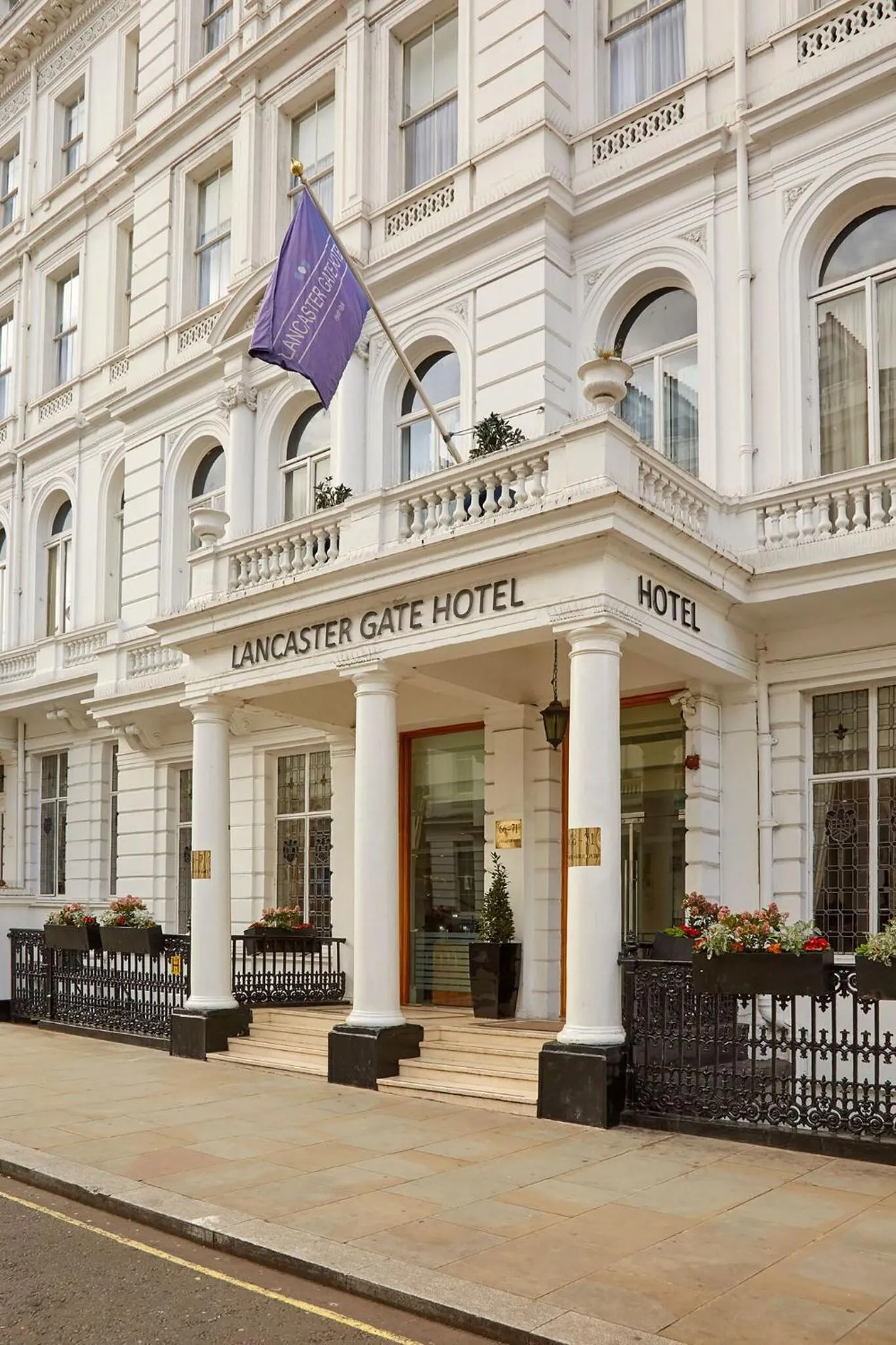 Facade/entrance in Lancaster Gate Hotel