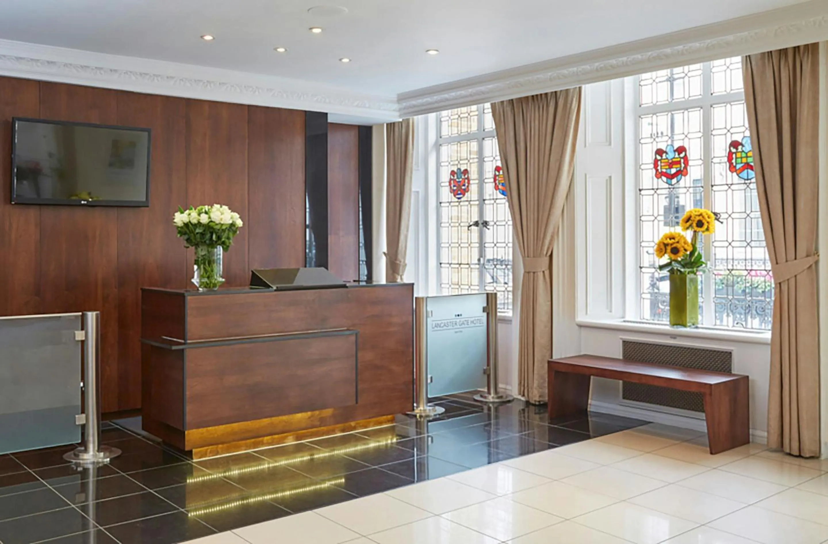 Lobby or reception in Lancaster Gate Hotel