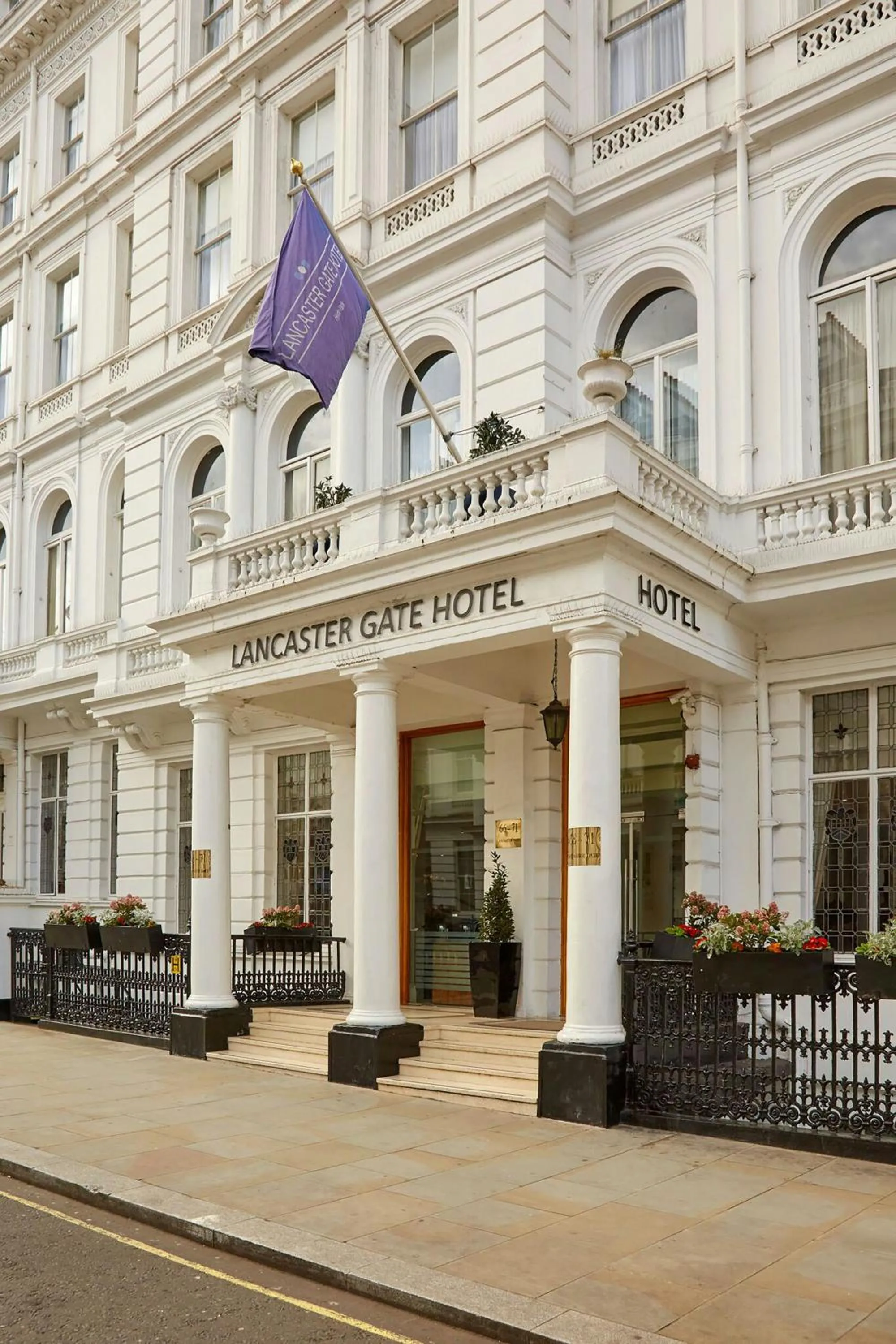 Facade/entrance in Lancaster Gate Hotel