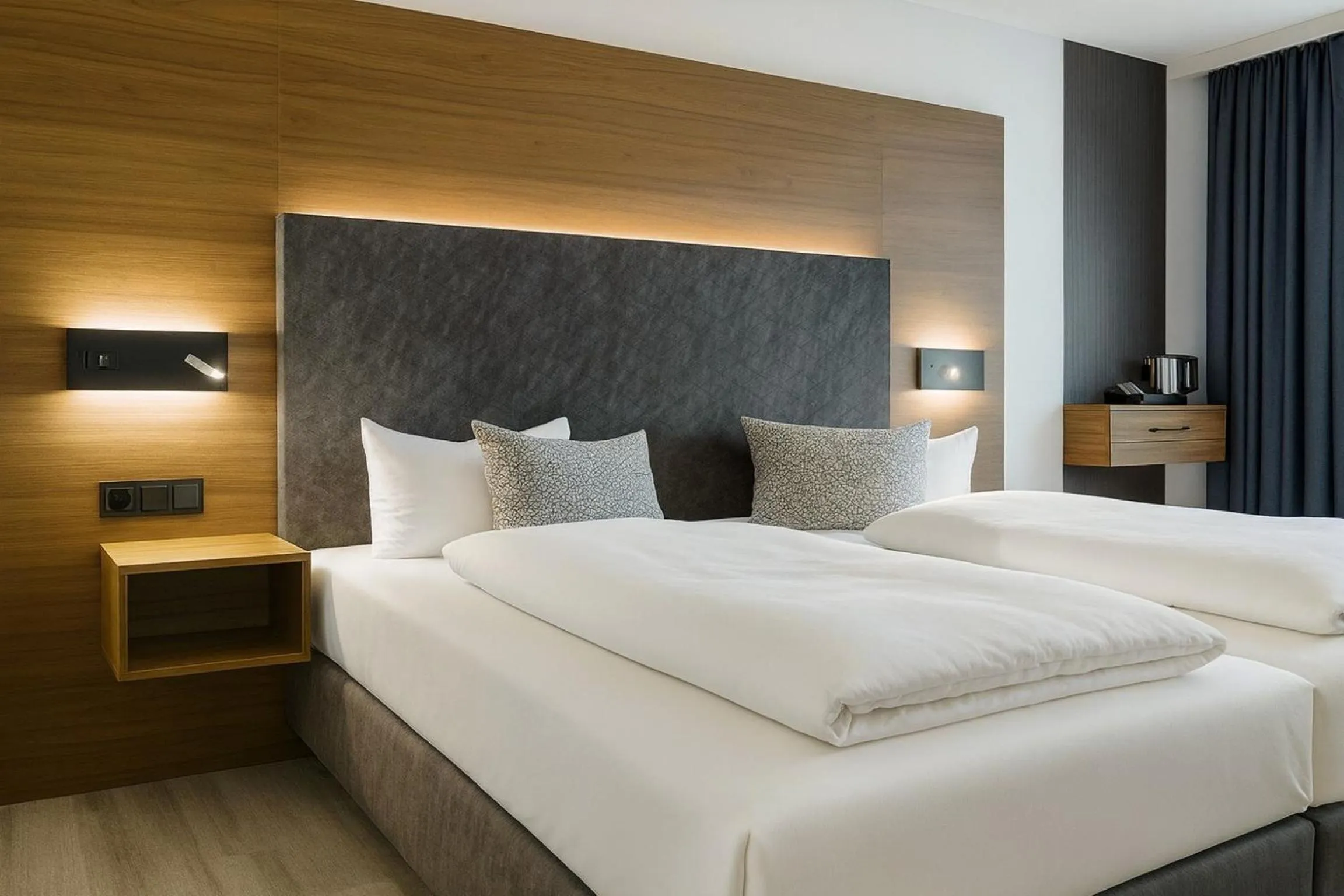 Bed in Johannesbad Hotel Königshof