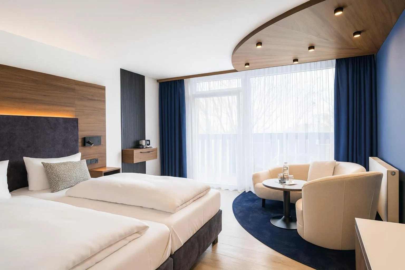 Bed in Johannesbad Hotel Königshof