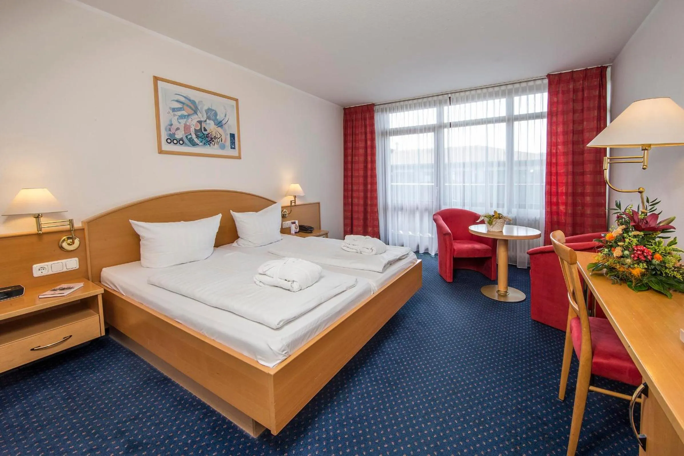 Bed in Johannesbad Hotel Königshof