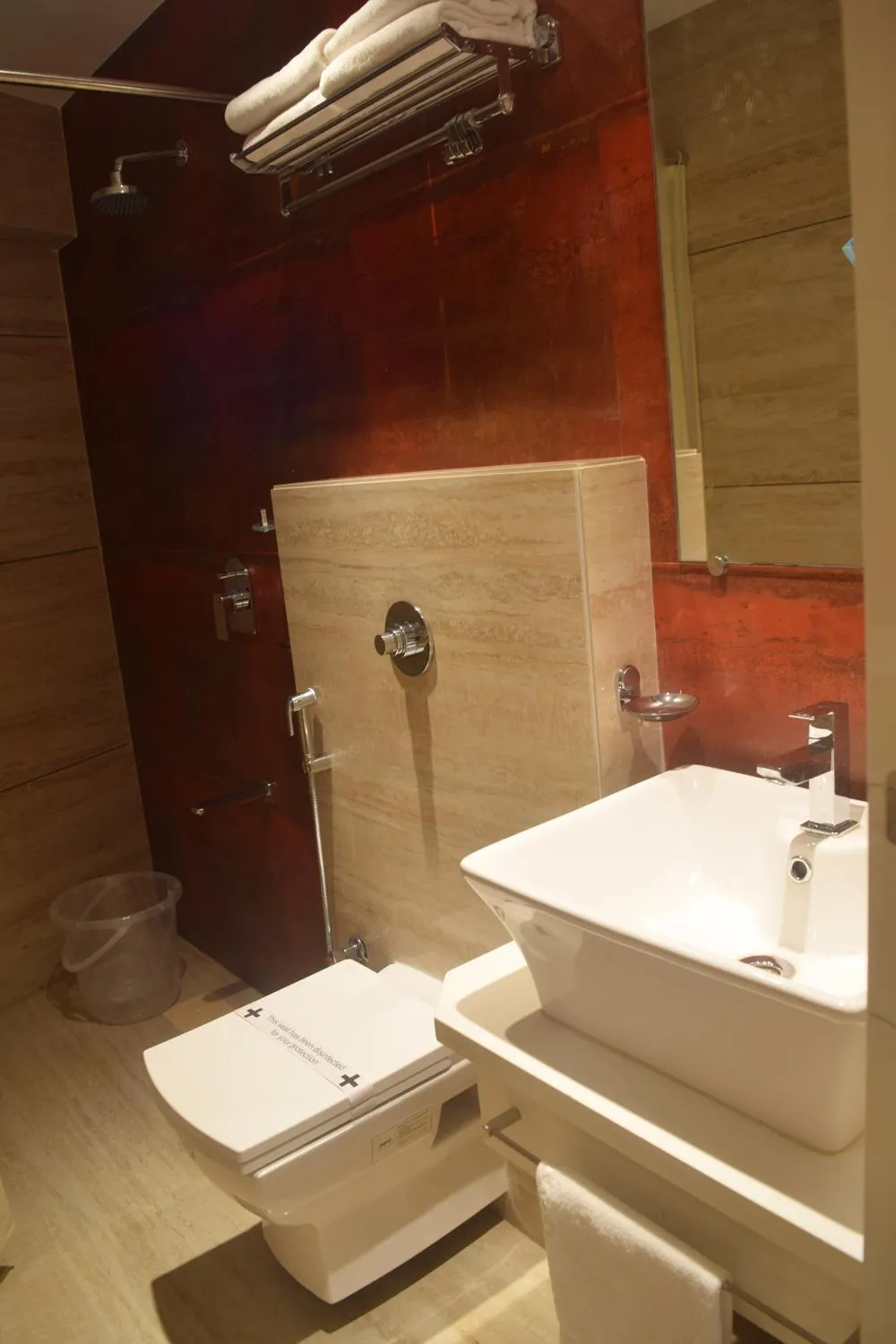 Shower in South Coast Hotel Wagle Estate Thane