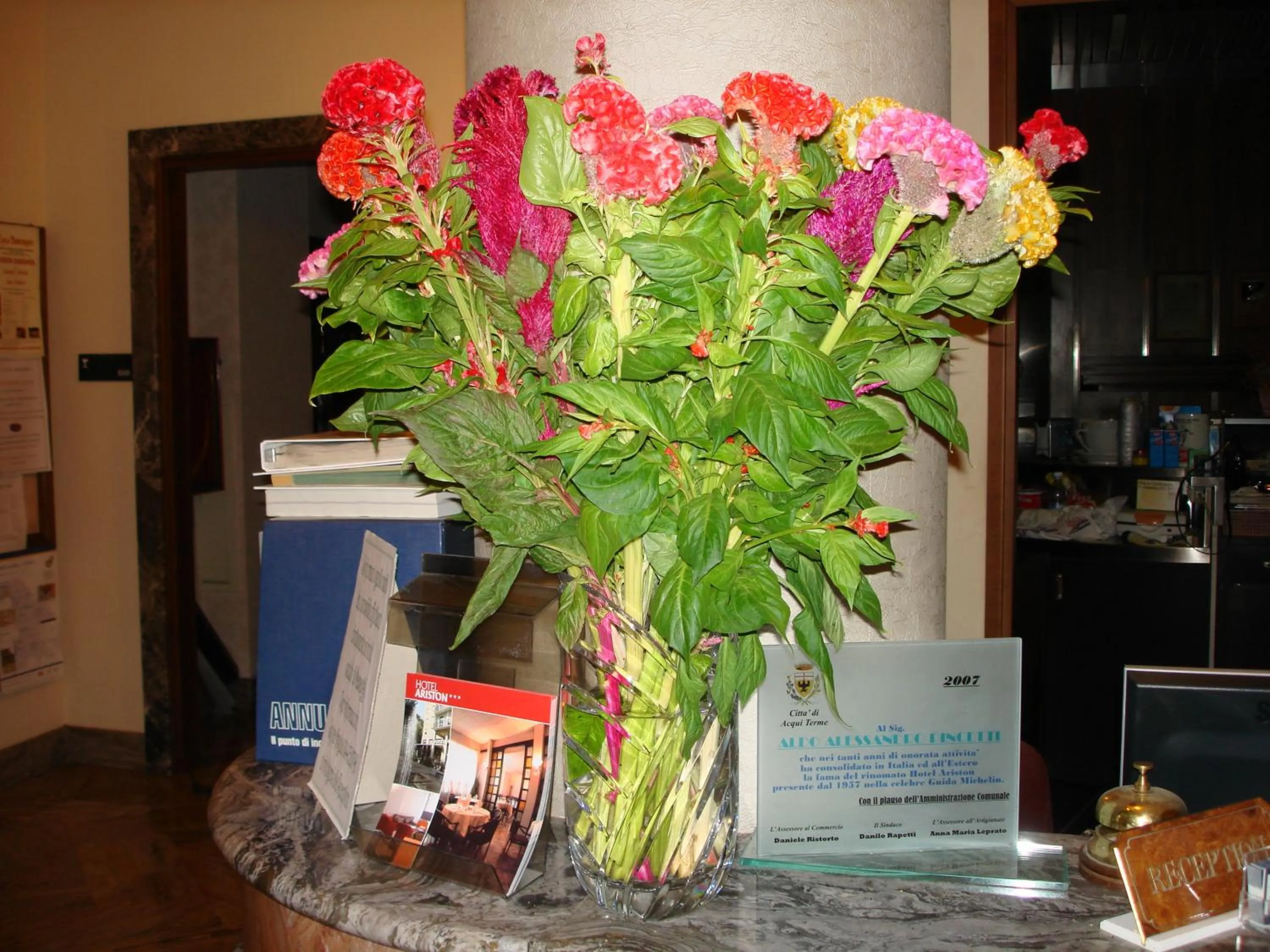 Lobby or reception in Hotel Ariston