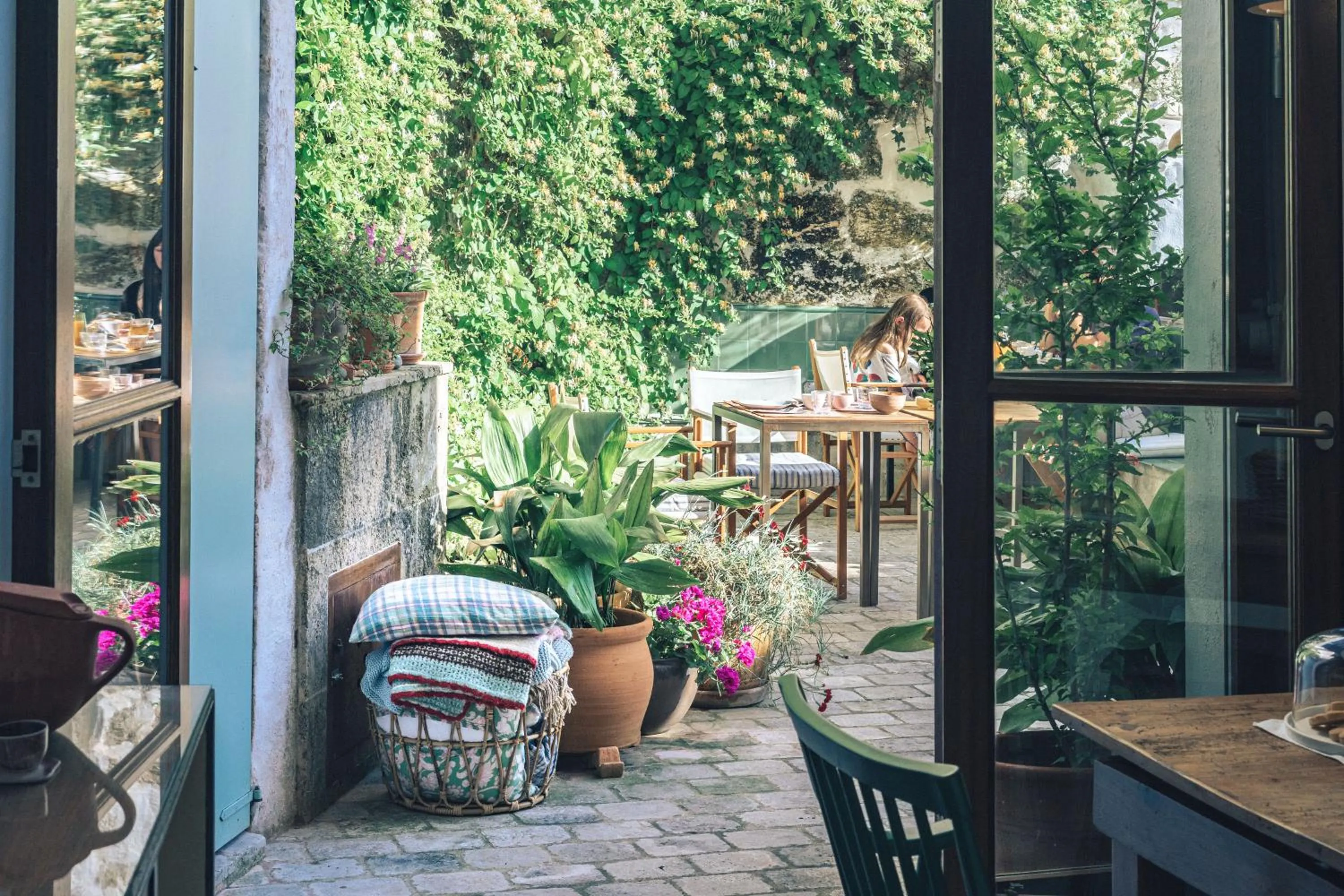 Patio in Ses Sucreres Small & Slow Hotel