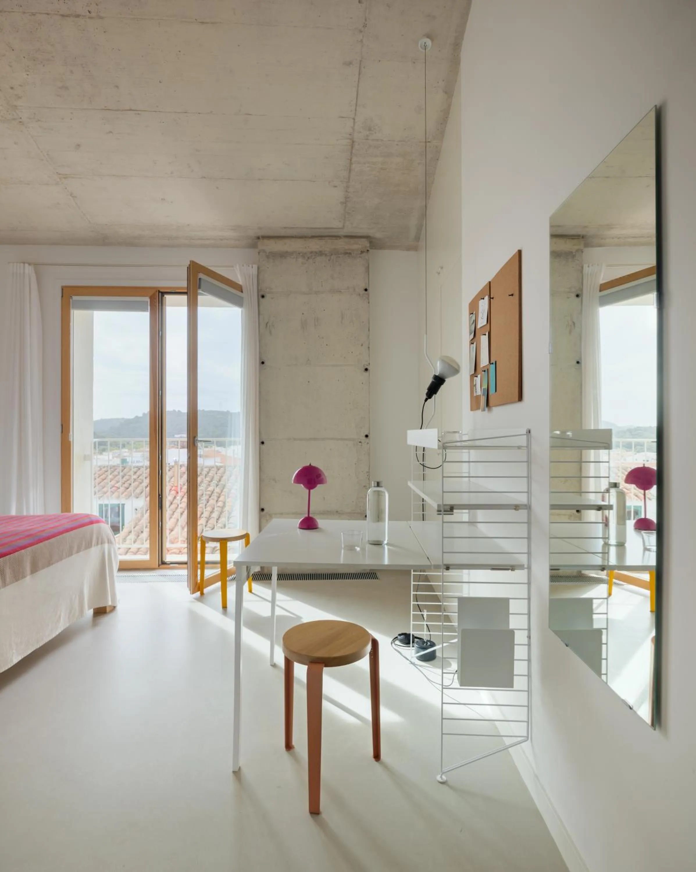 Decorative detail, Bed in Ses Sucreres Small & Slow Hotel