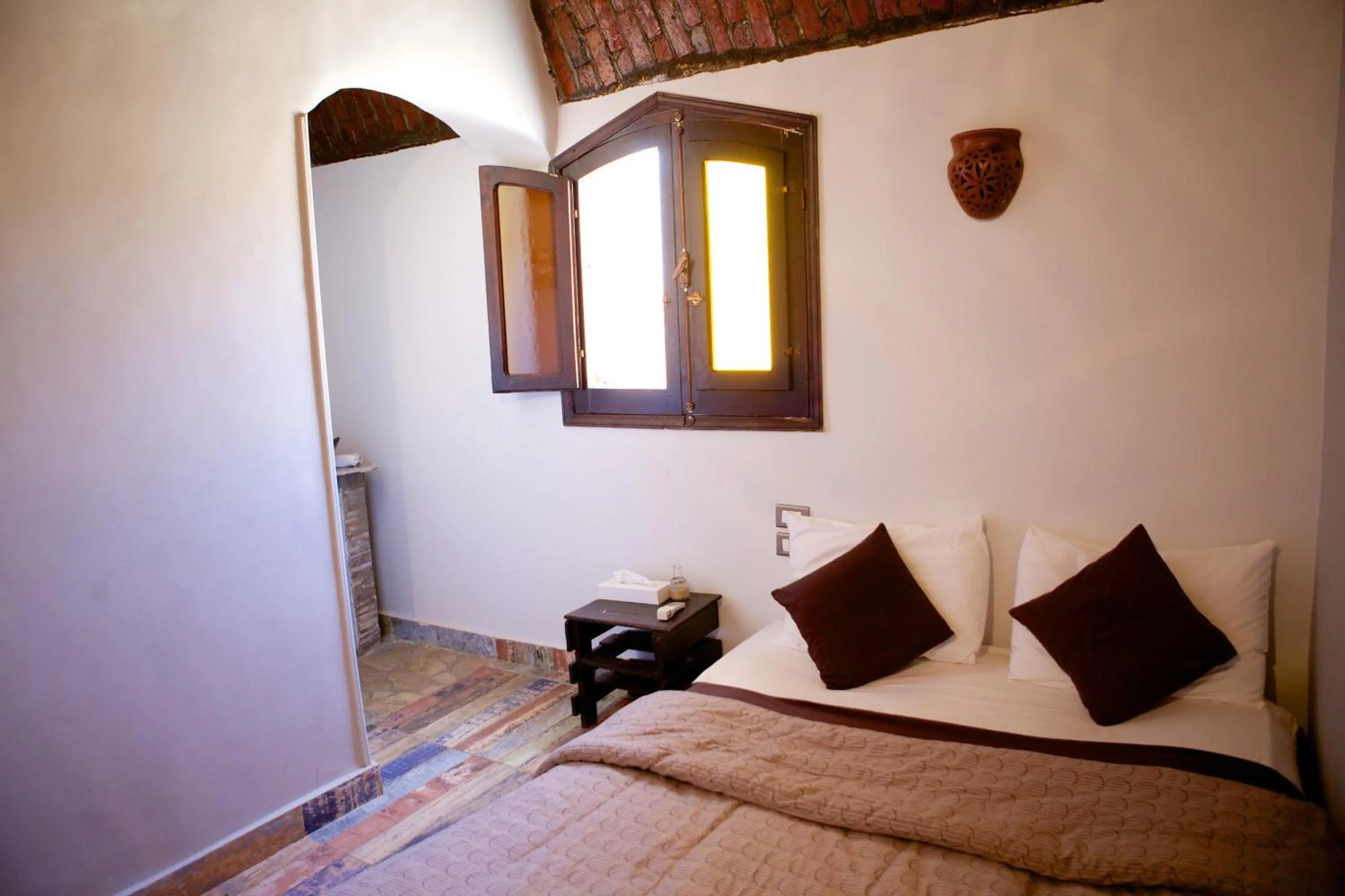 Bed in Hadouta Masreya Nubian Guest House