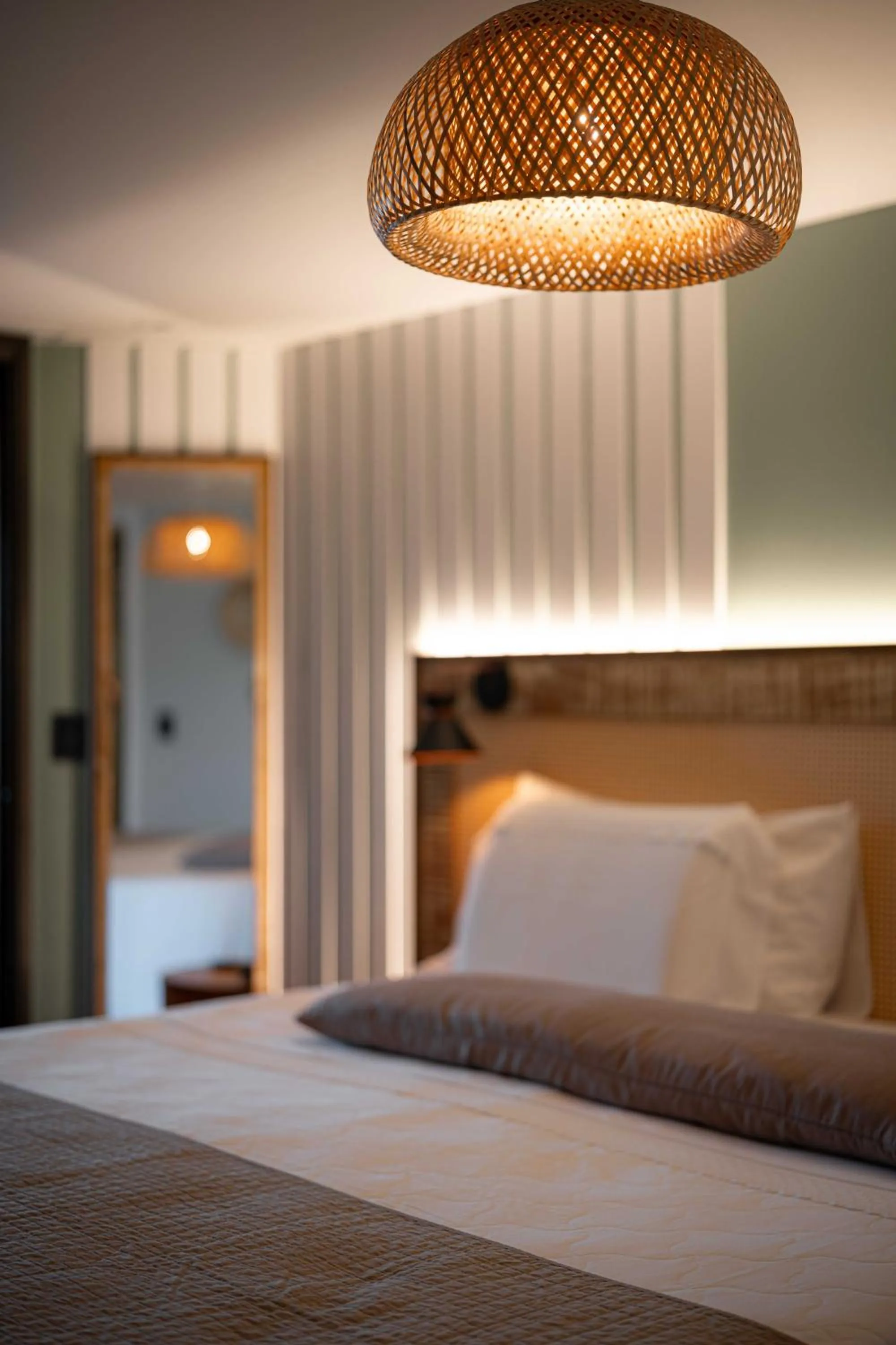 Bed in Pousada dos Sonhos