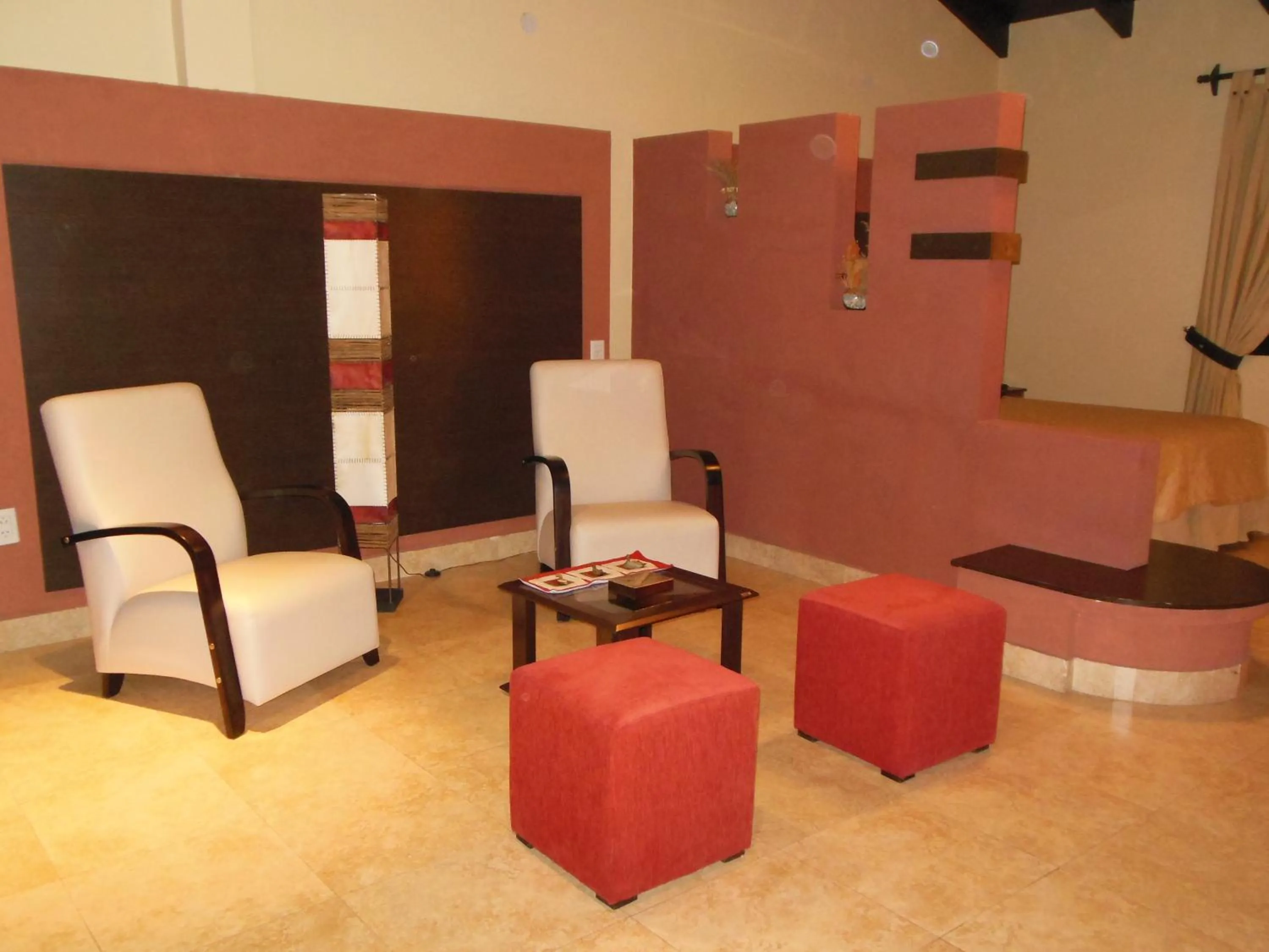 Seating area in Hotel Aybal