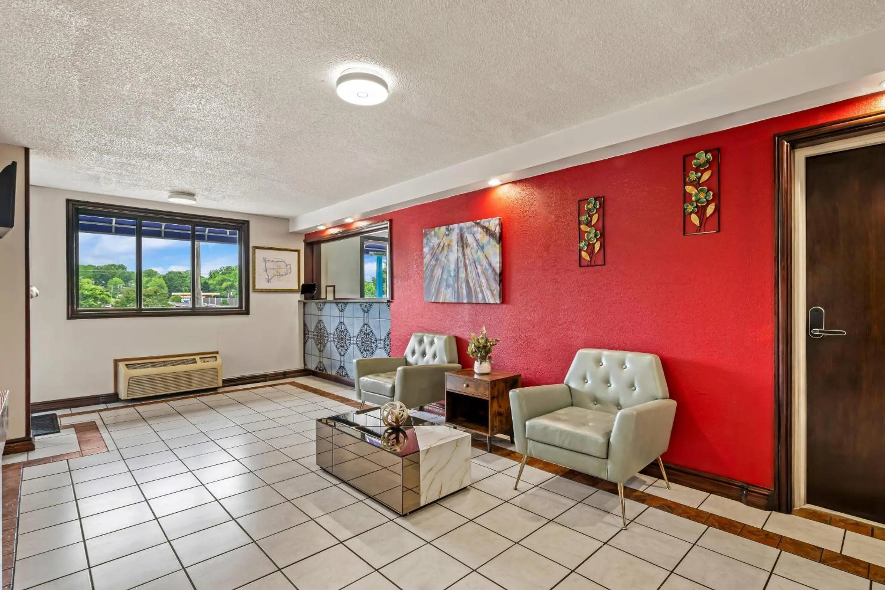 Lobby or reception in Econo Lodge Charlotte Airport Area