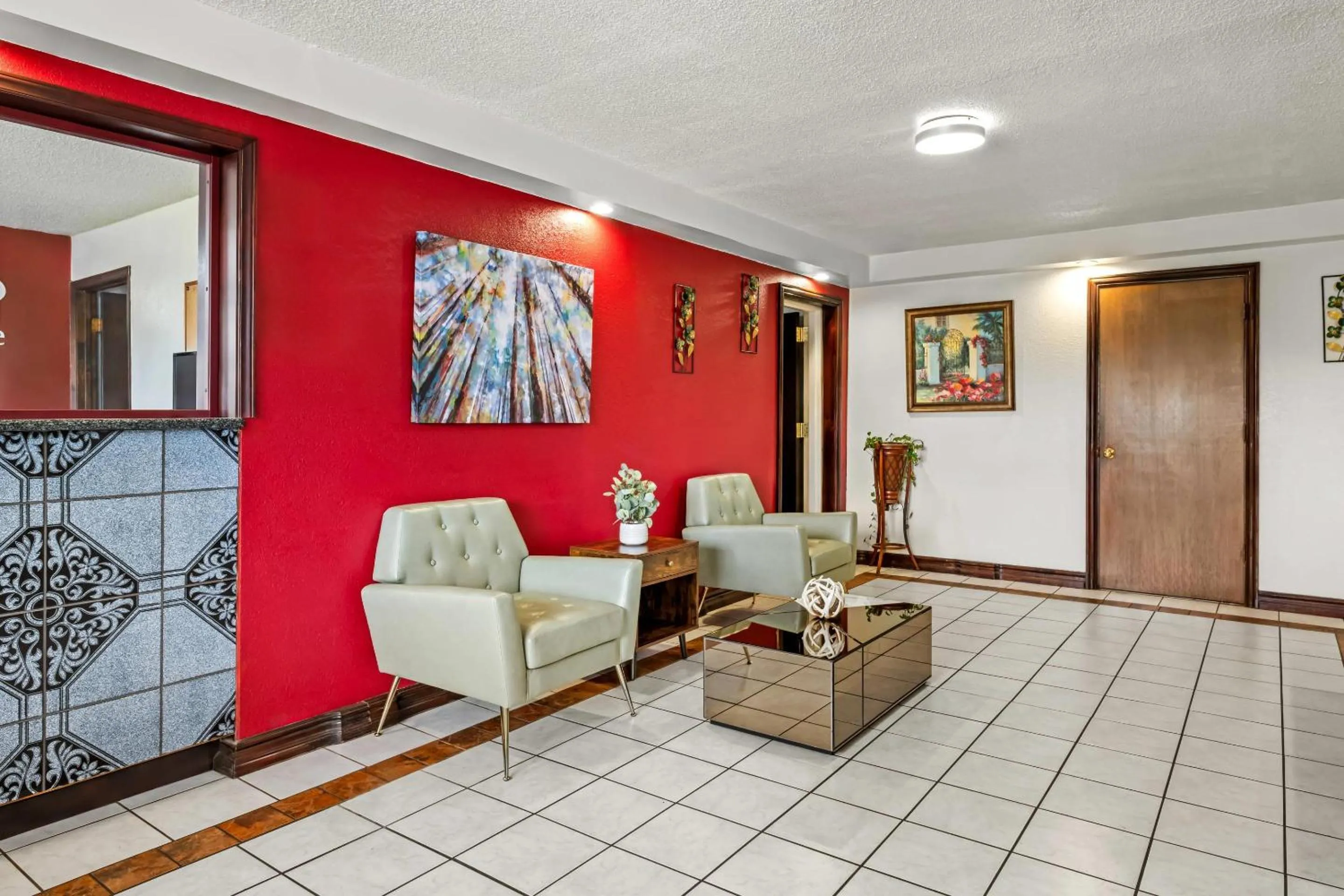 Lobby or reception in Econo Lodge Charlotte Airport Area