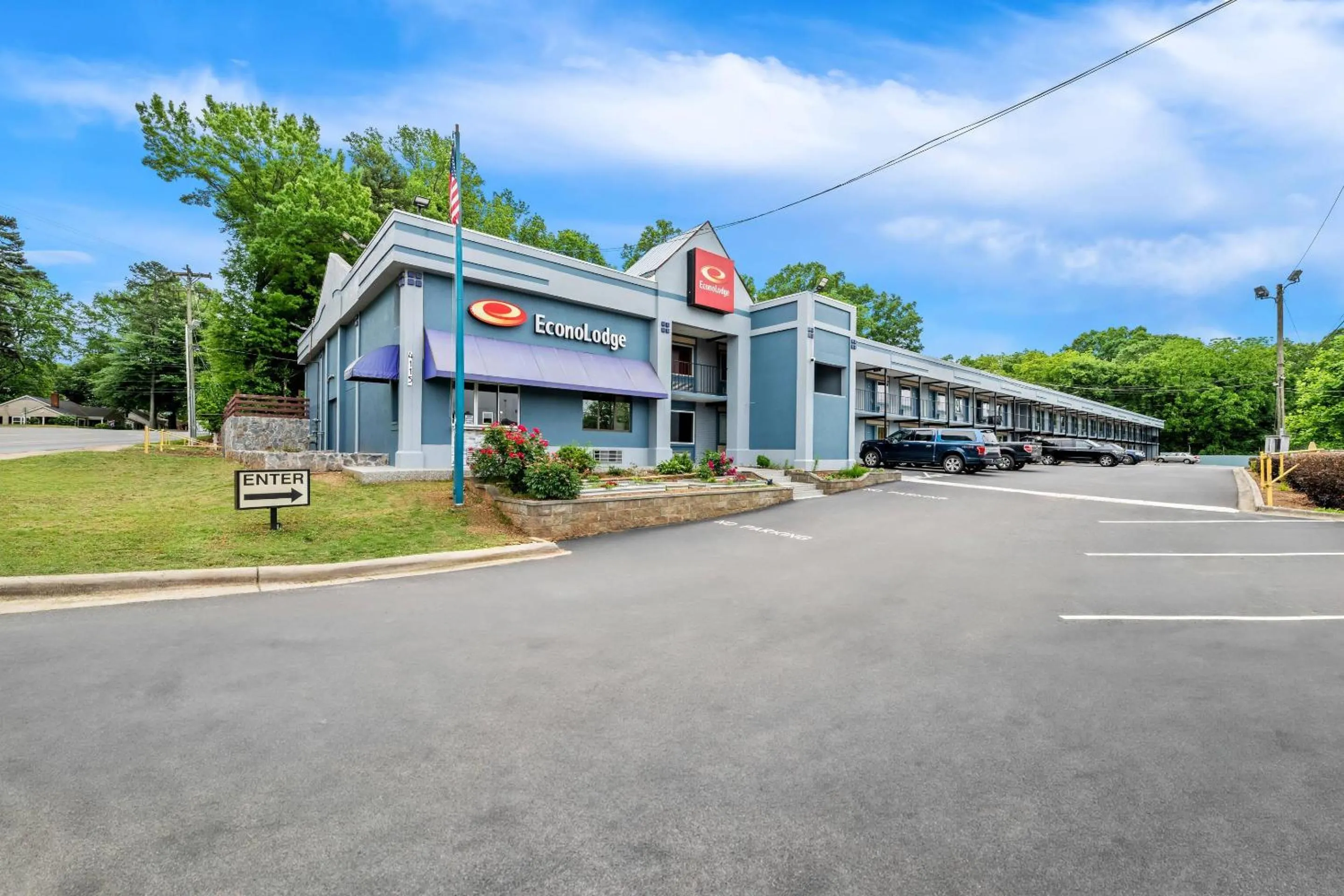 Property building in Econo Lodge Charlotte Airport Area