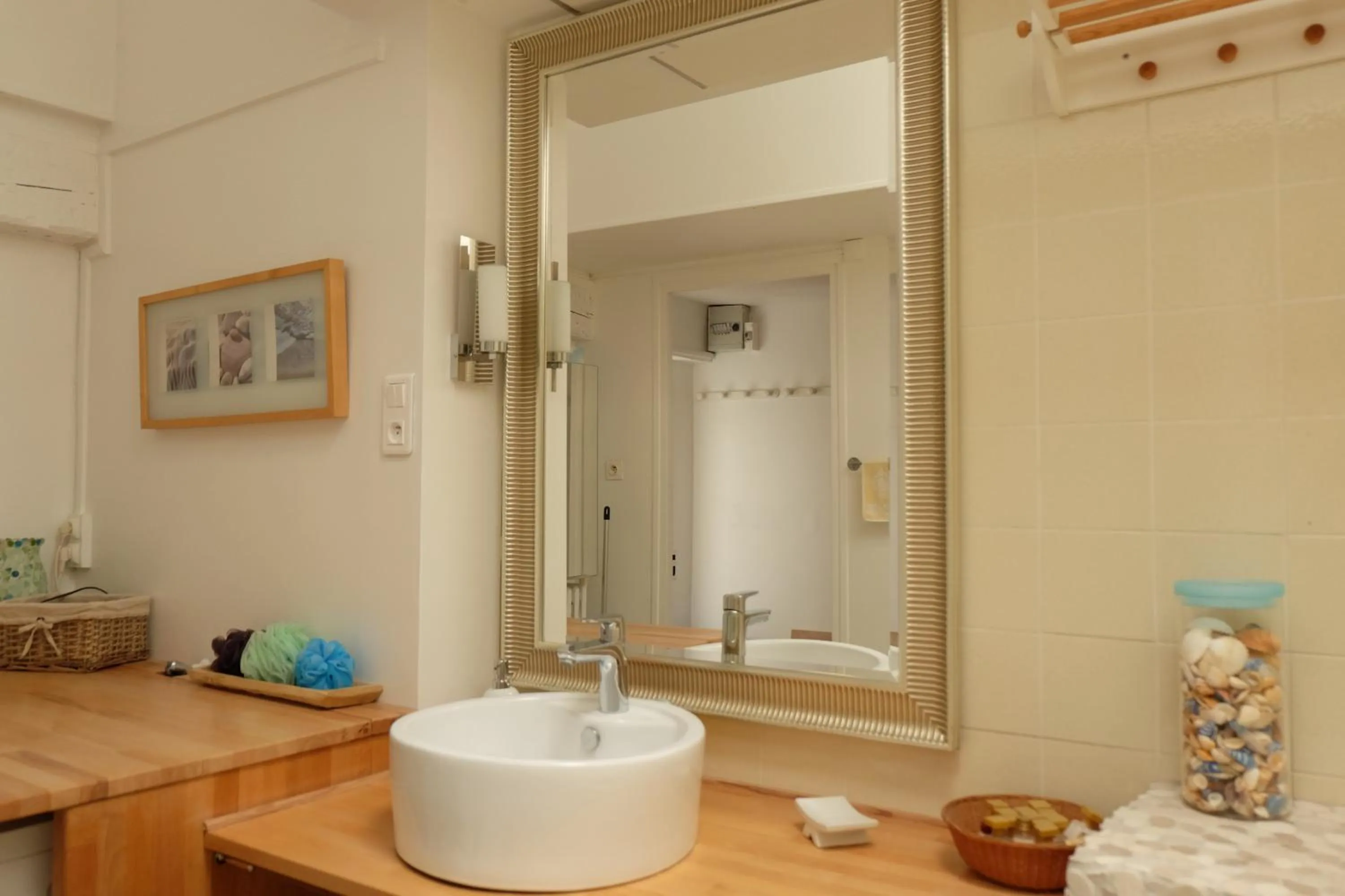 Bathroom in B&B Le Patio En Ville - Chambres d'hôtes