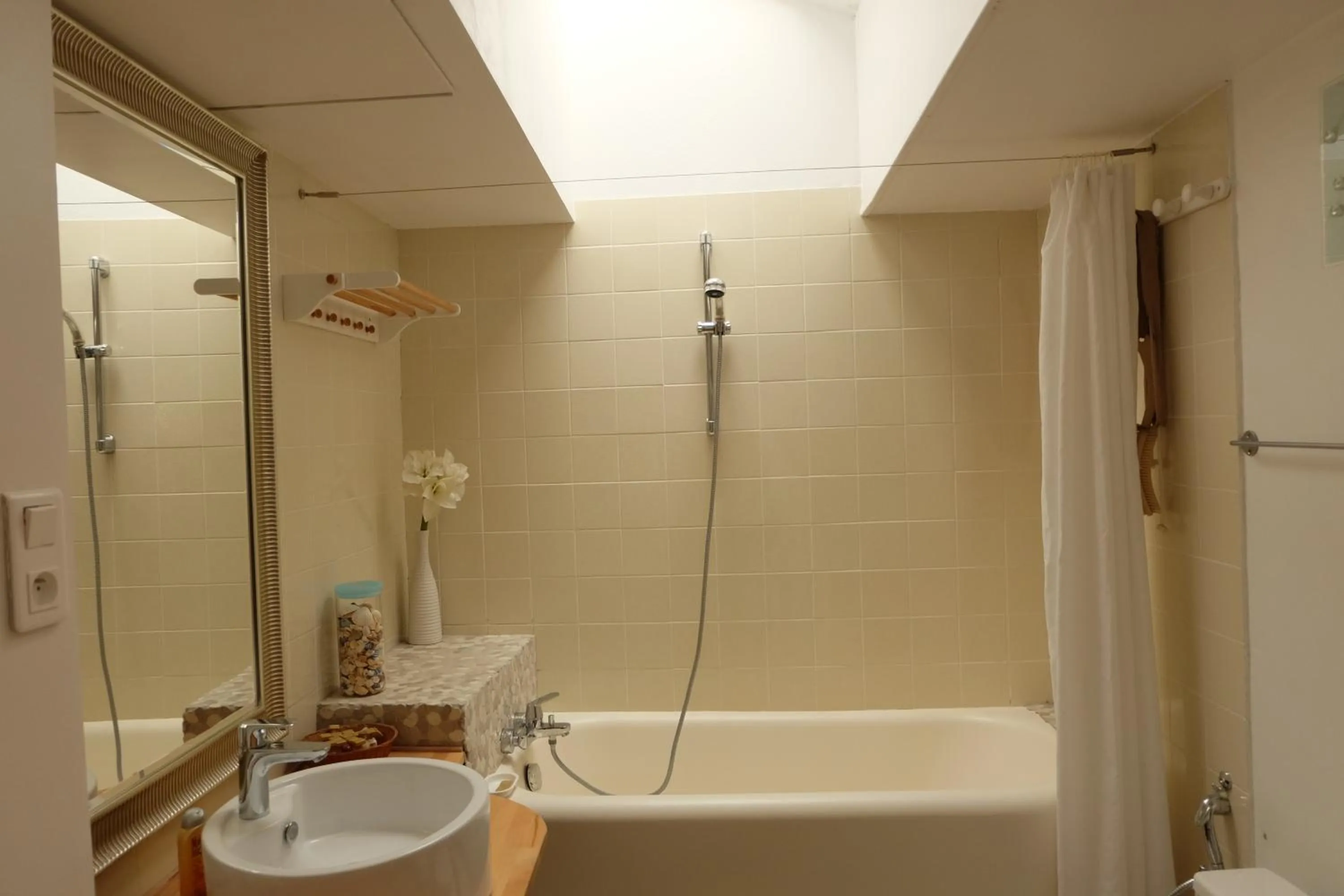 Shower in B&B Le Patio En Ville - Chambres d'hôtes