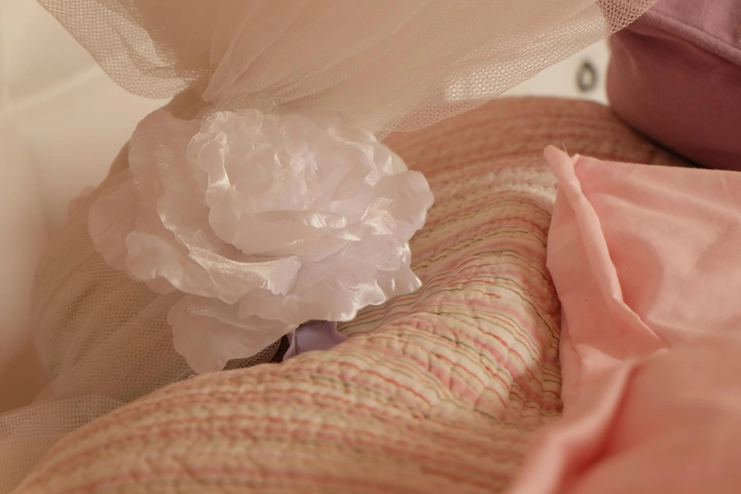 Bed in B&B Le Patio En Ville - Chambres d'hôtes