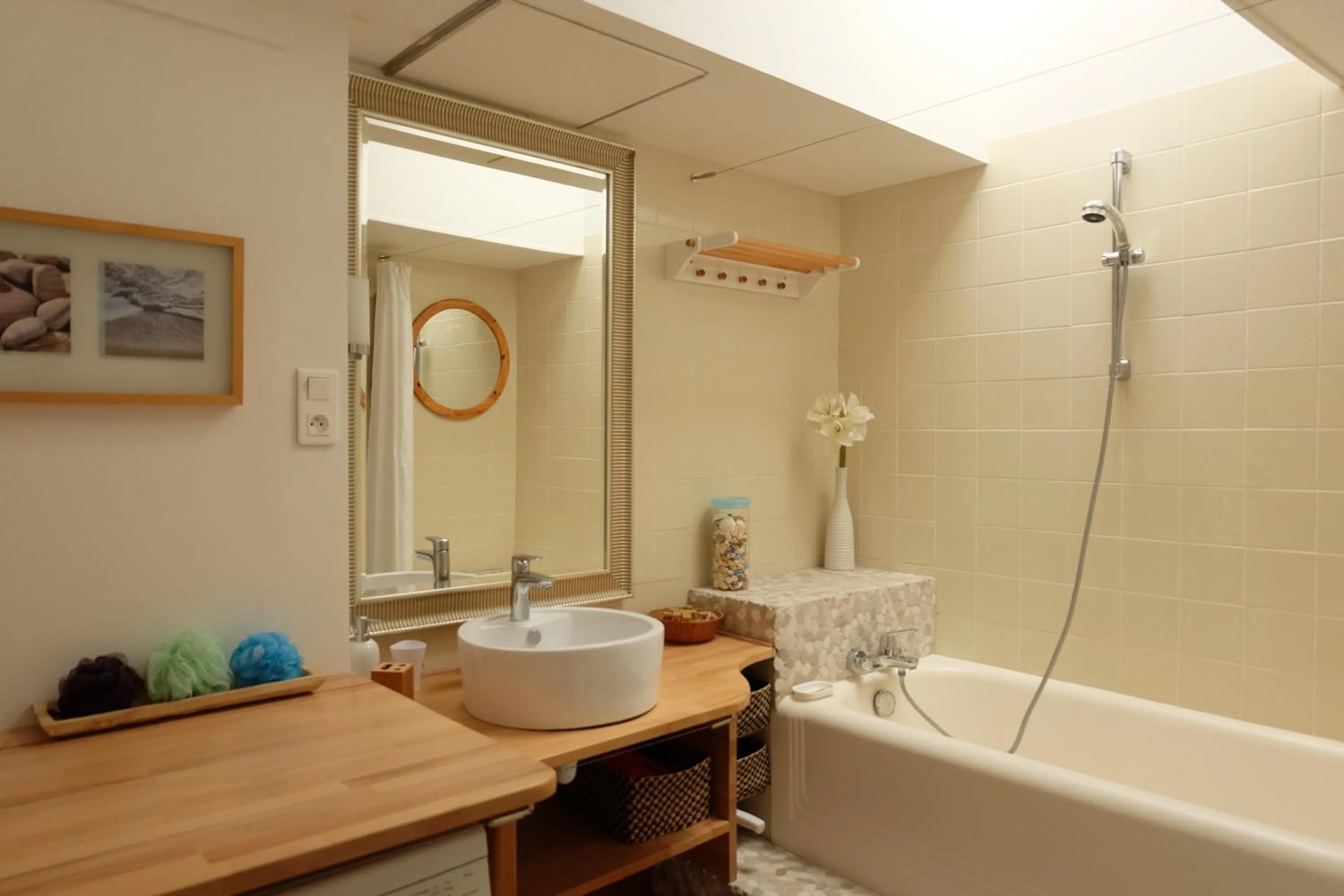 Shower in B&B Le Patio En Ville - Chambres d'hôtes