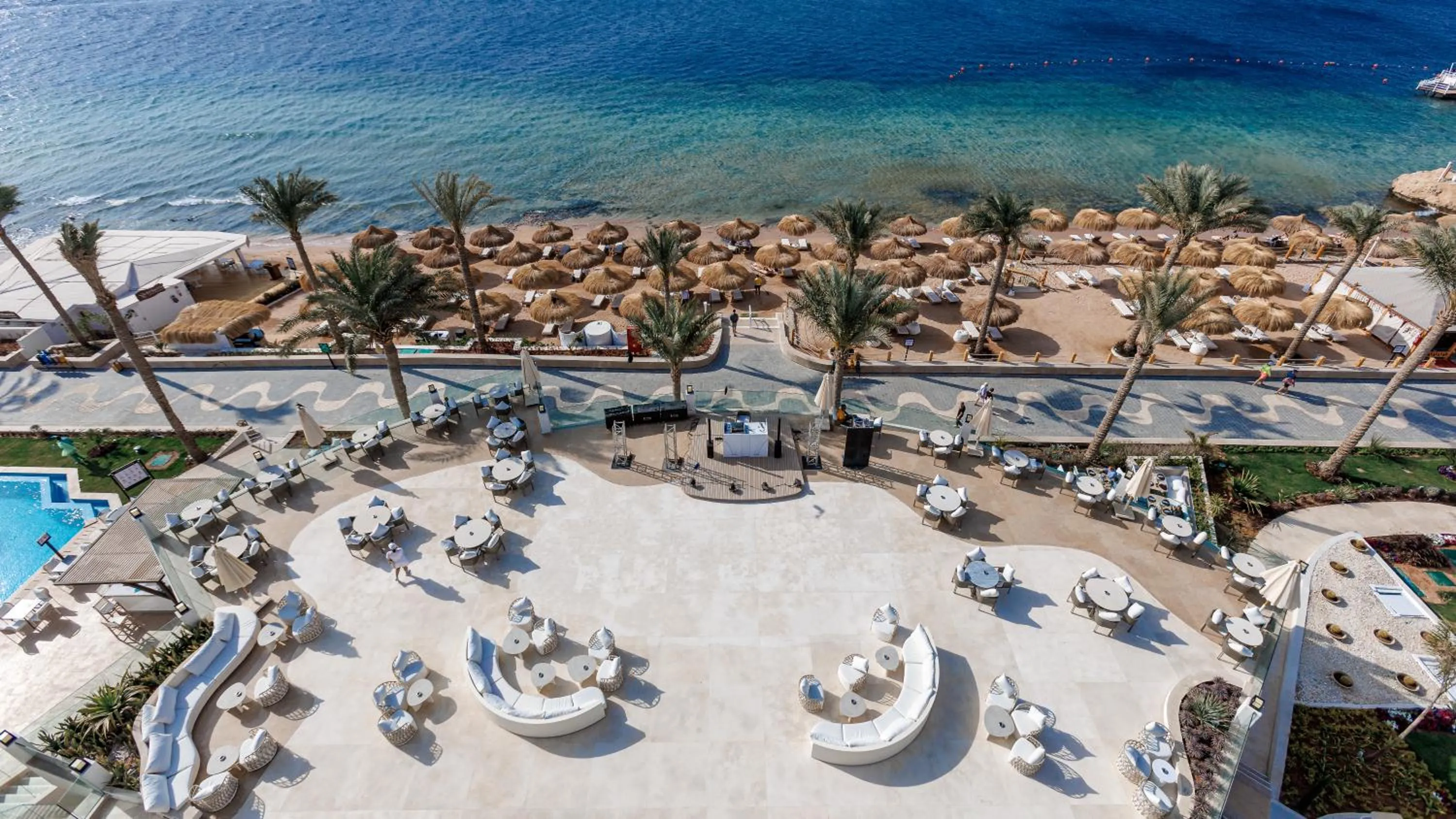 Bird's eye view in Sunrise Remal Beach Resort