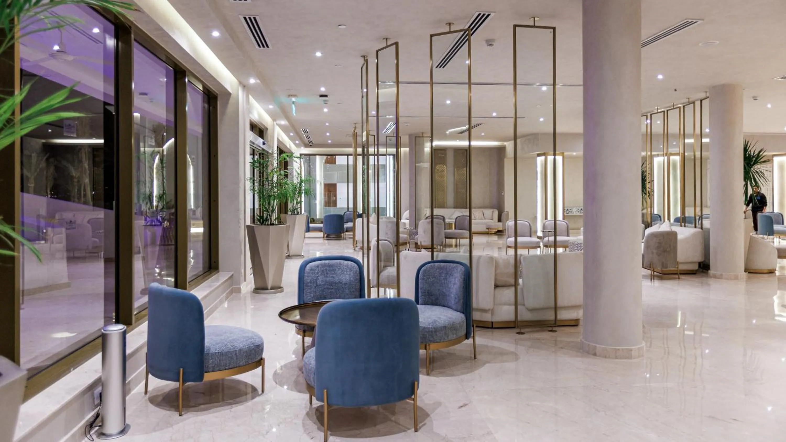 Seating area in Sunrise Remal Beach Resort