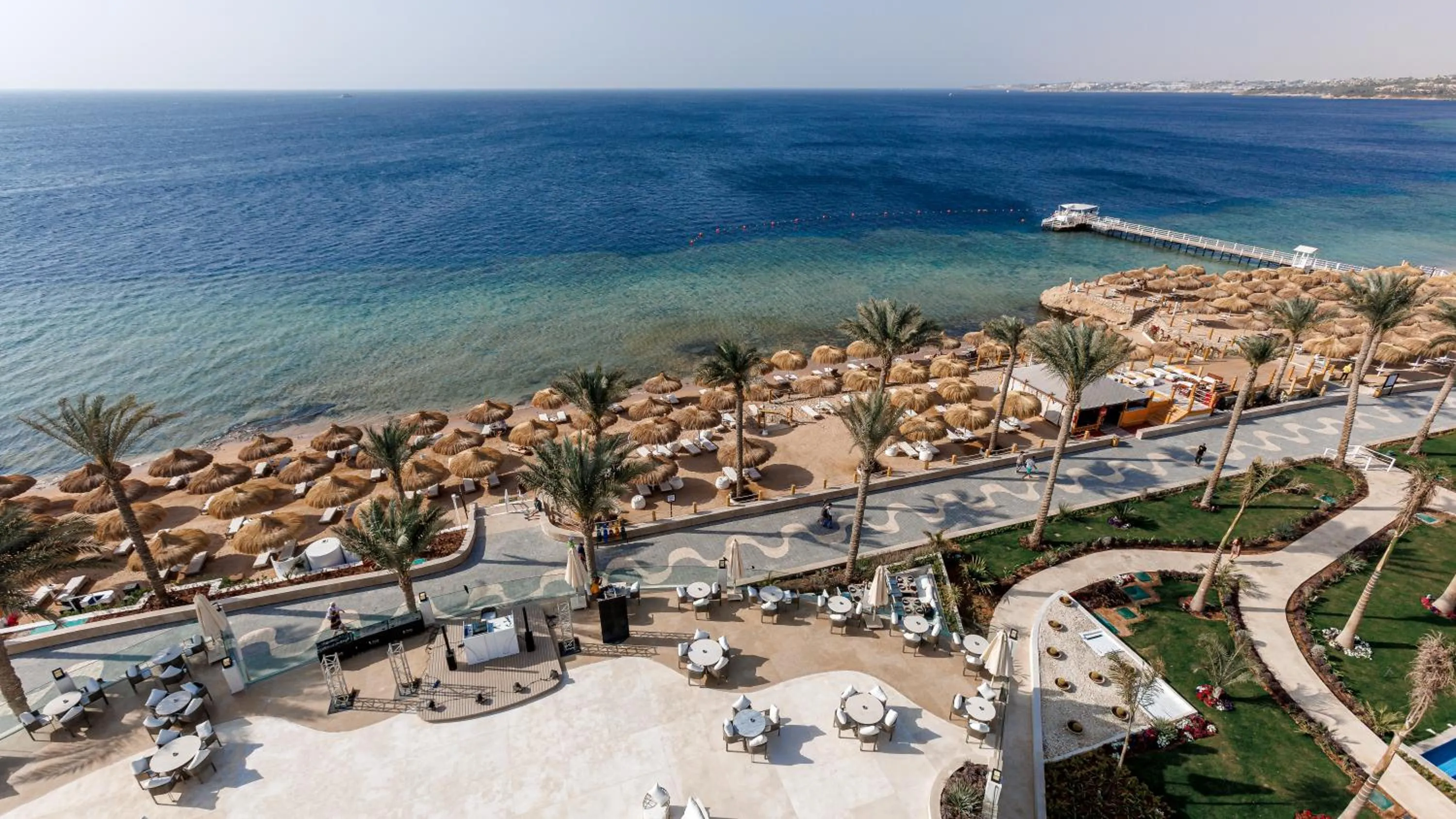 Bird's eye view in Sunrise Remal Beach Resort