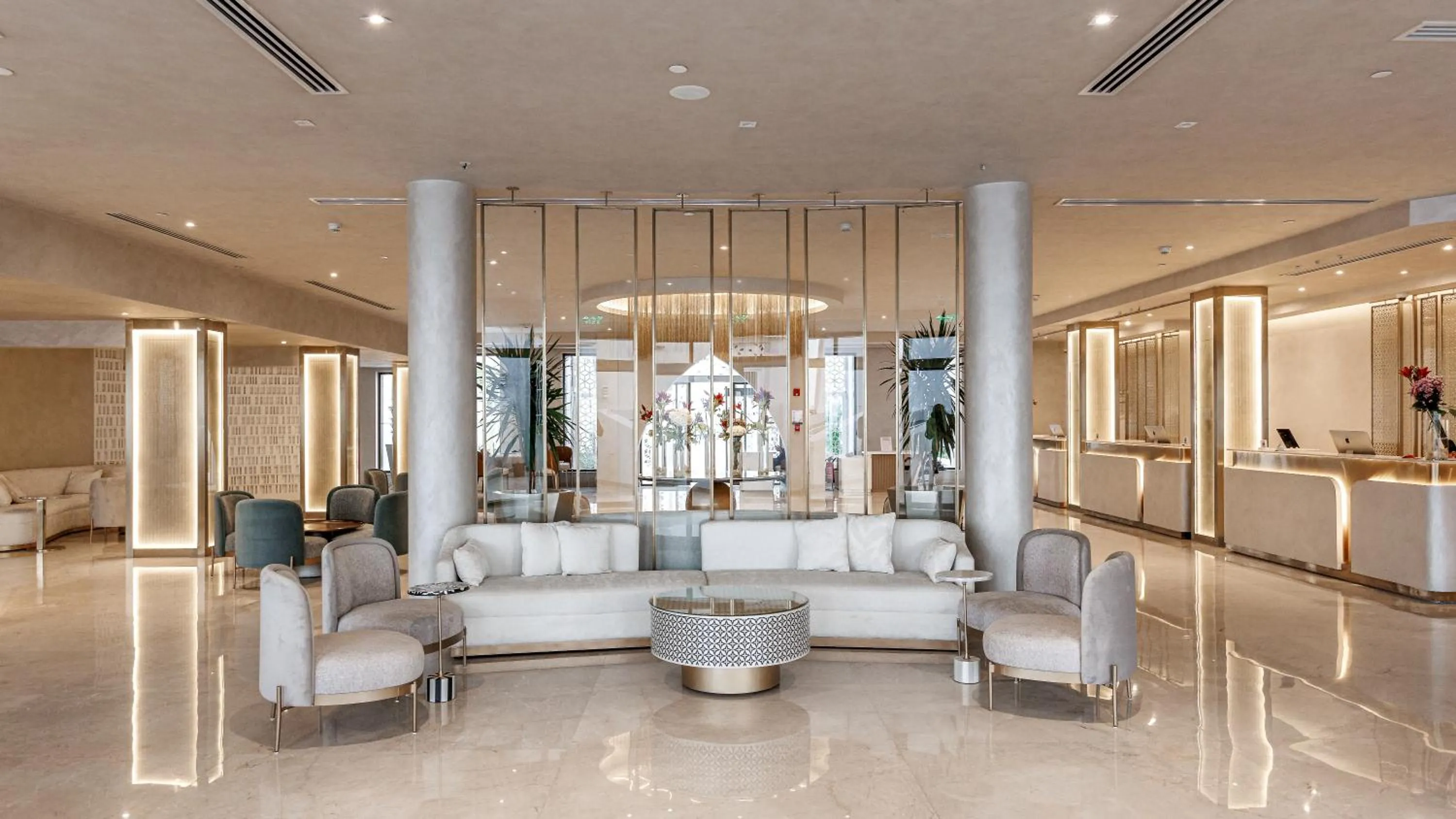 Lobby or reception in Sunrise Remal Beach Resort