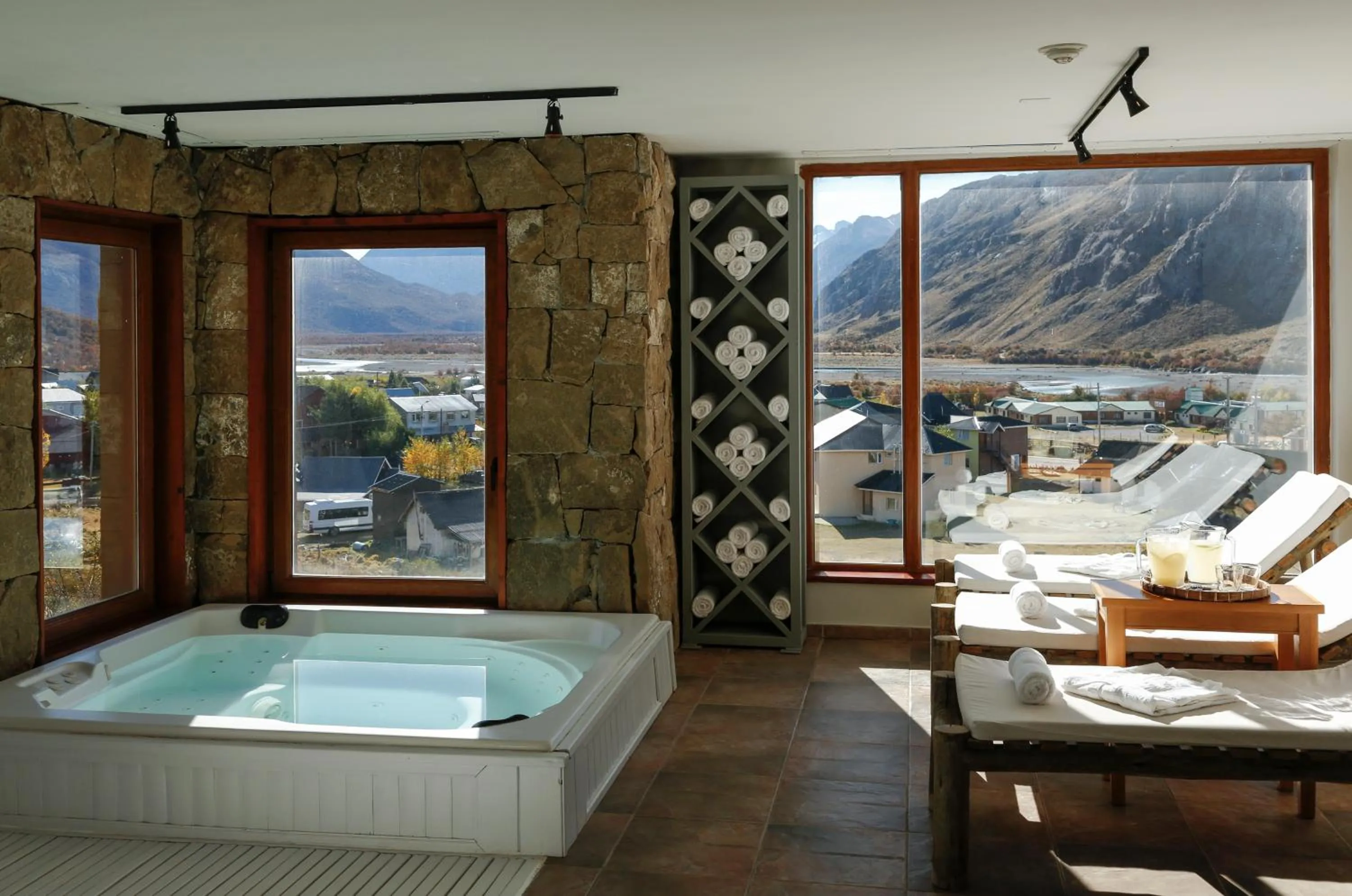 Spa and wellness centre/facilities in Los Cerros del Chaltén Boutique Hotel