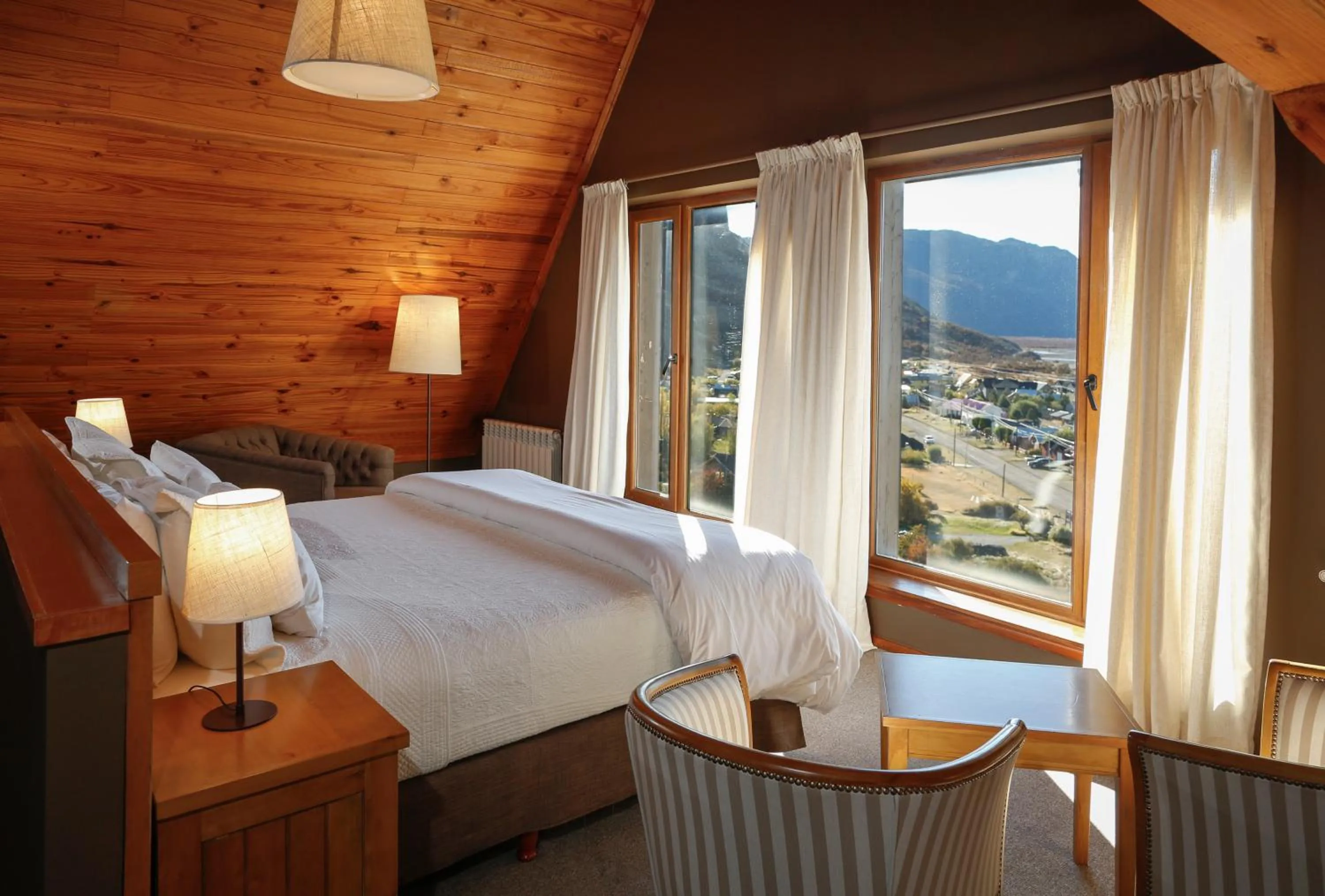 Bed in Los Cerros del Chaltén Boutique Hotel