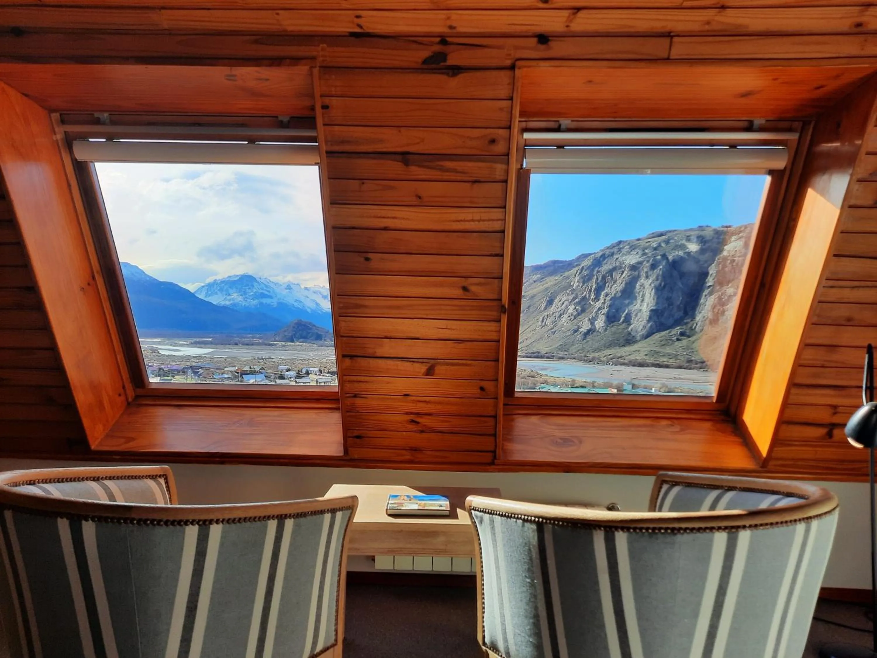 River view in Los Cerros del Chaltén Boutique Hotel