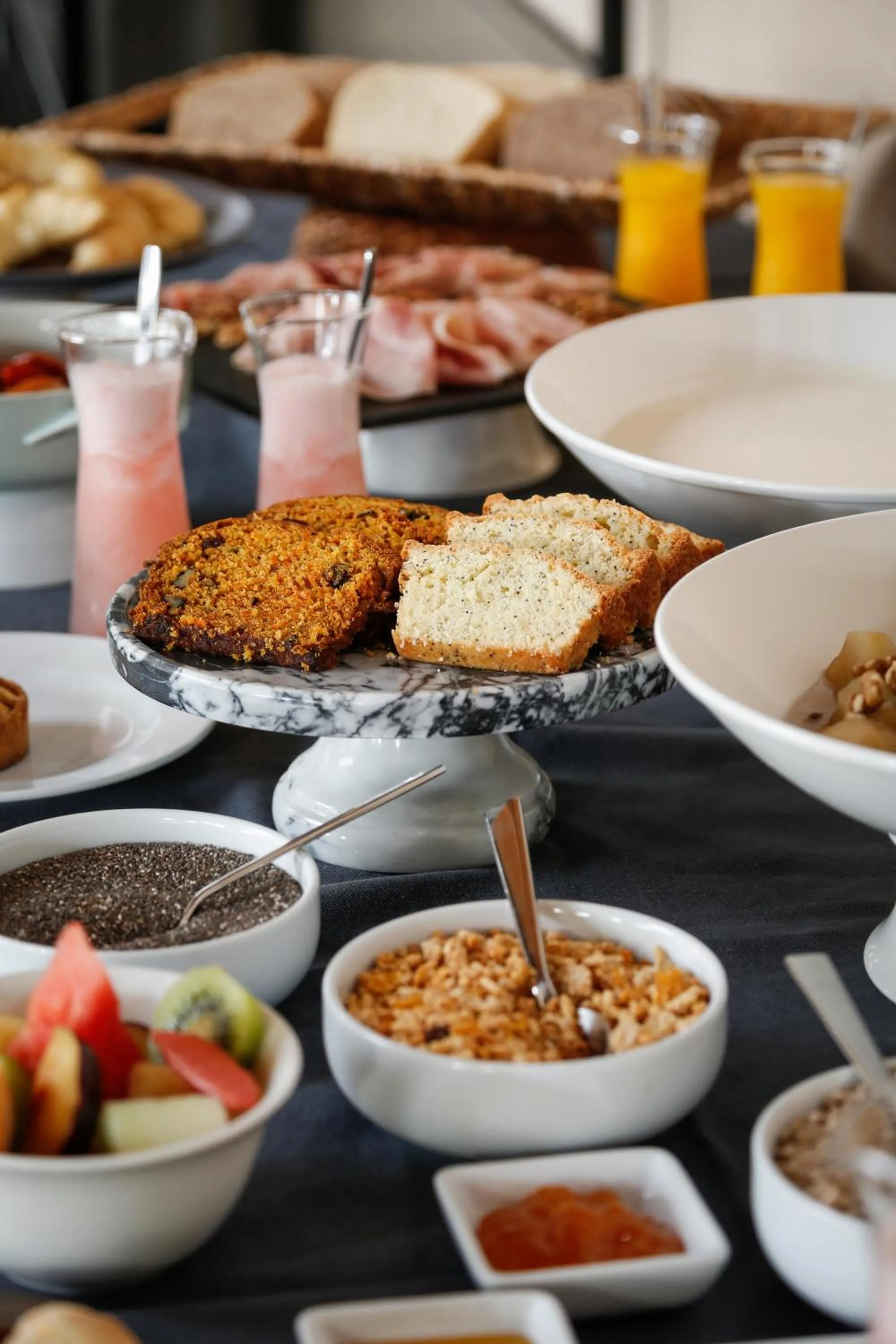 Food and drinks in Los Cerros del Chaltén Boutique Hotel