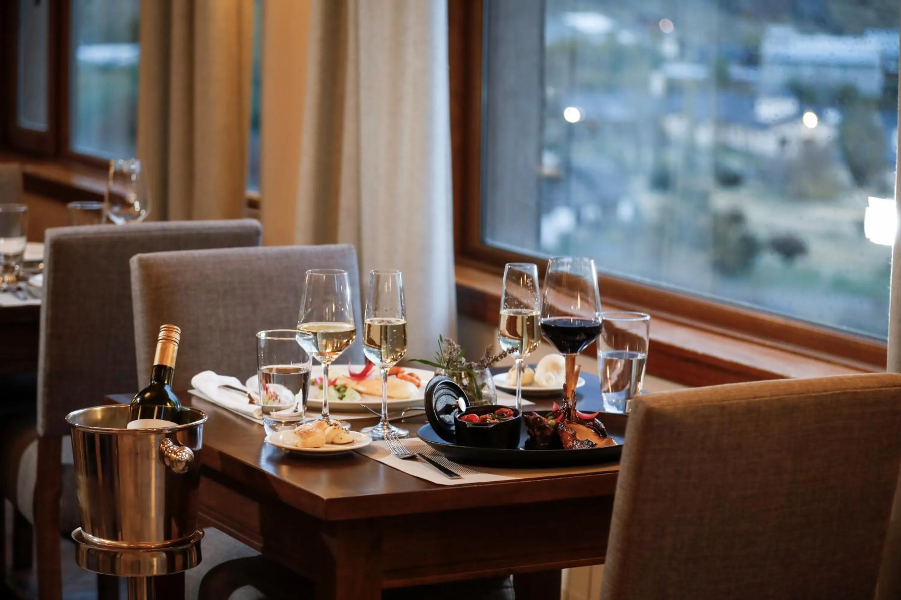 Restaurant/places to eat in Los Cerros del Chaltén Boutique Hotel