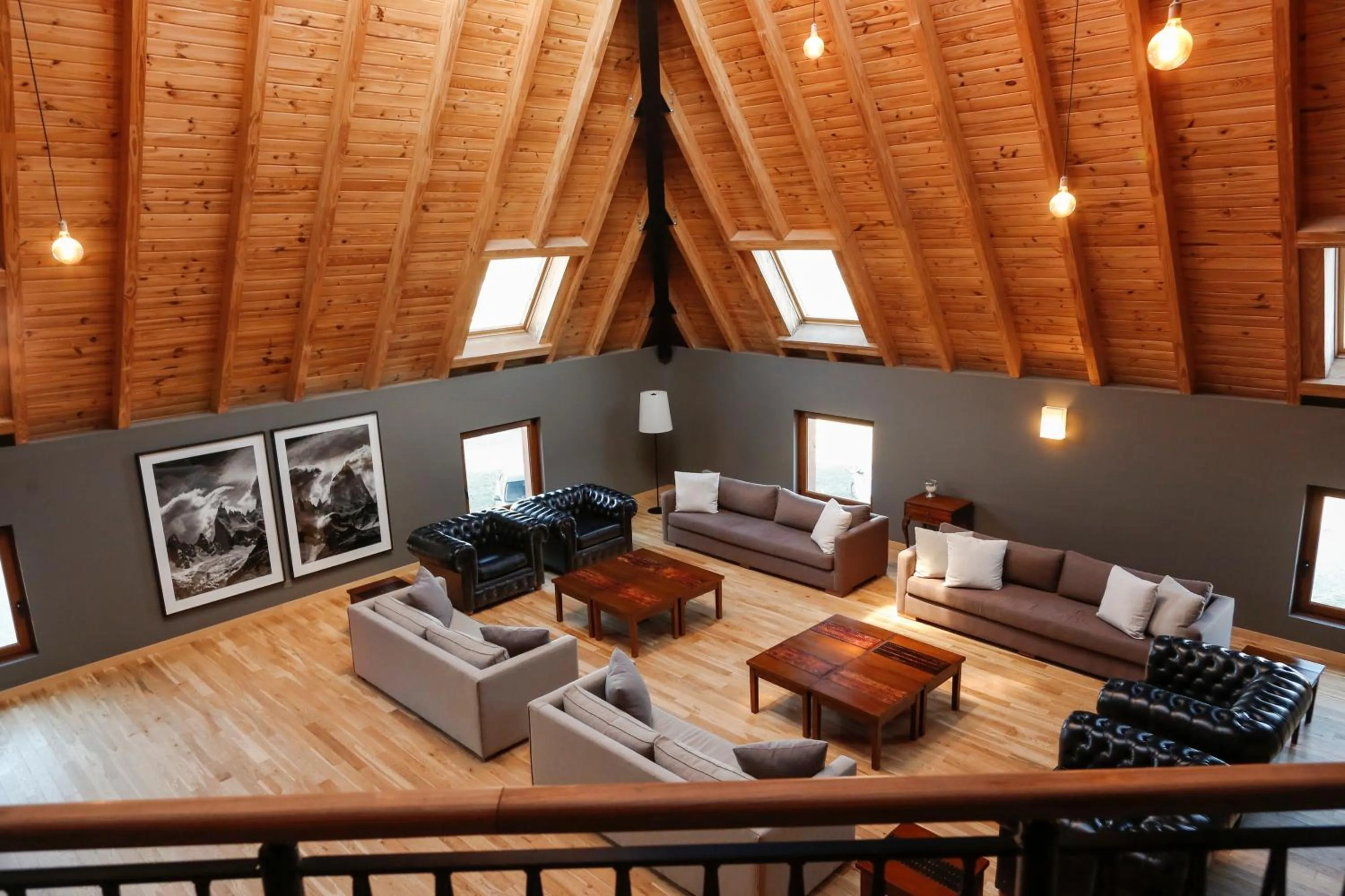 Living room in Los Cerros del Chaltén Boutique Hotel