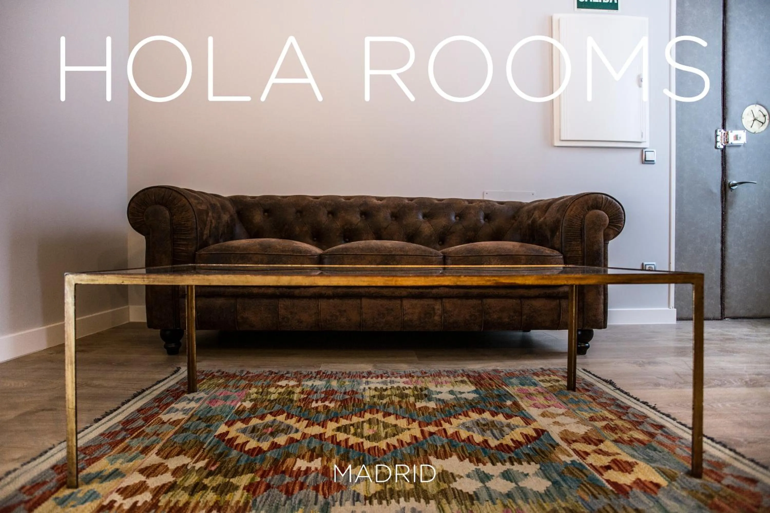 Lobby or reception in Hola Rooms