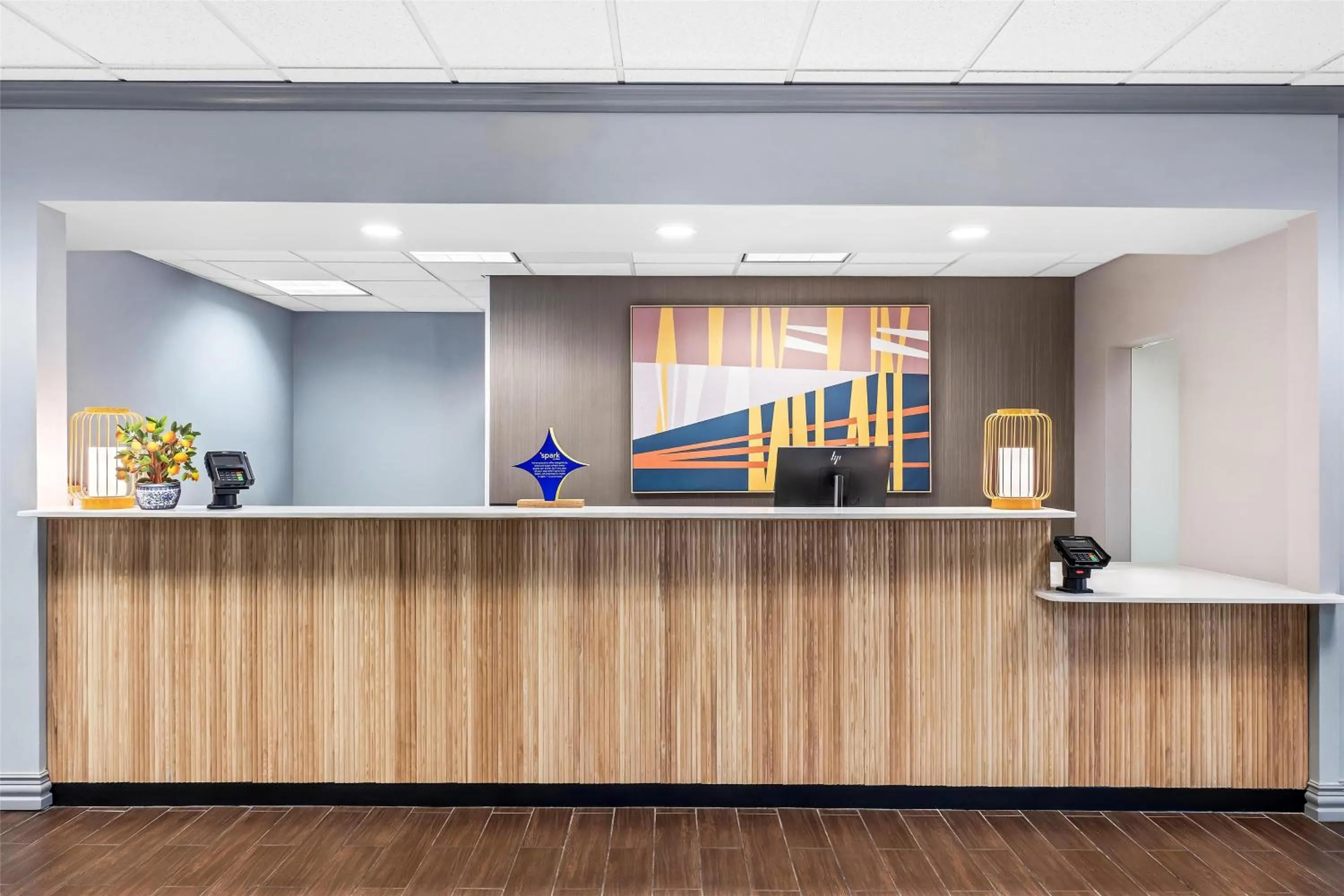 Lobby or reception in Spark by Hilton Amarillo West Medical Center