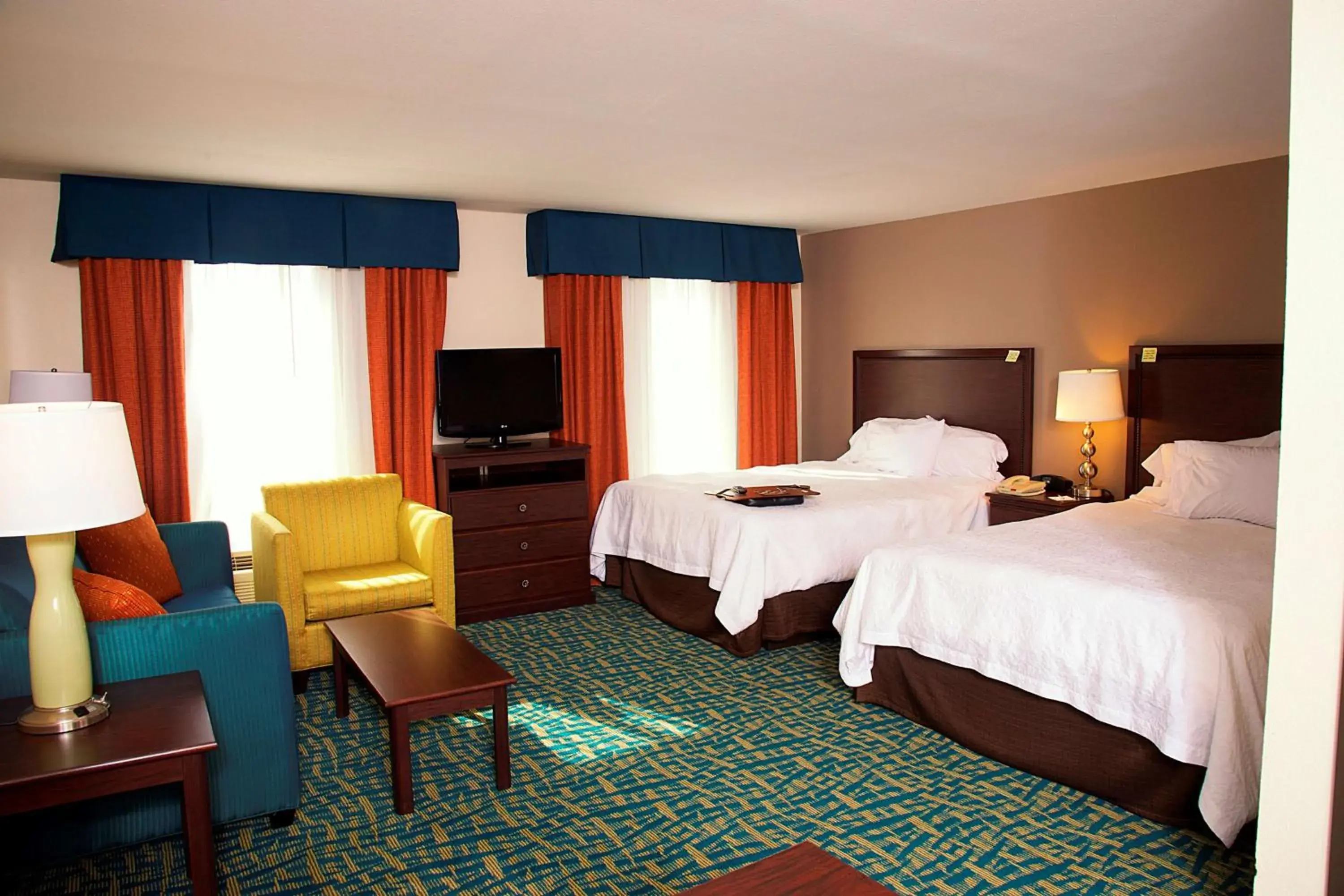 Queen Studio with Two Queen Beds - Hearing Accessibility/Non-Smoking in Hampton Inn and Suites Amarillo West Queen Studio with Two Queen Beds - Hearing Accessibility/Non-Smoking in Hampton Inn and Suites Amarillo West