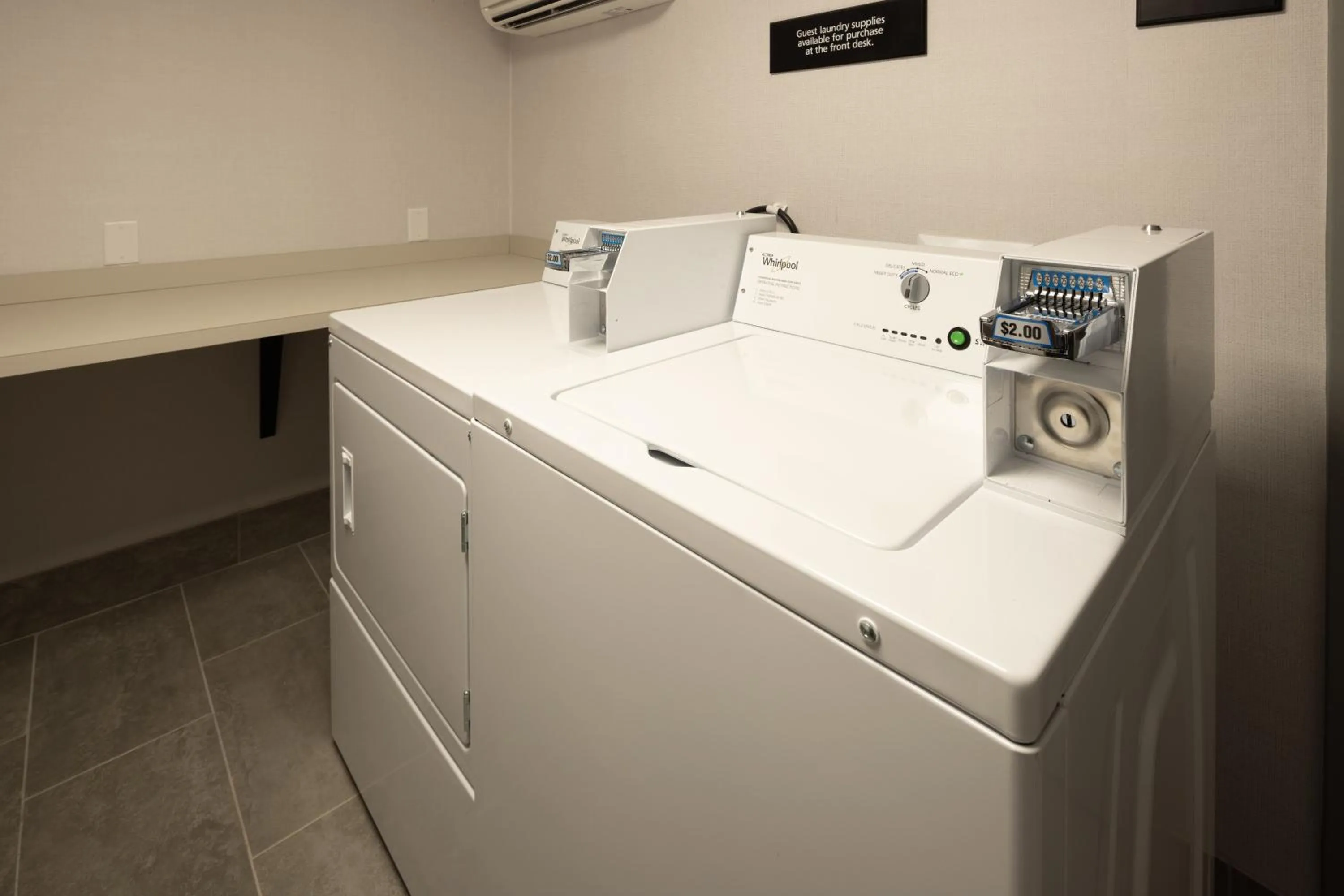 laundry in Hampton Inn Asheville-Tunnel Road