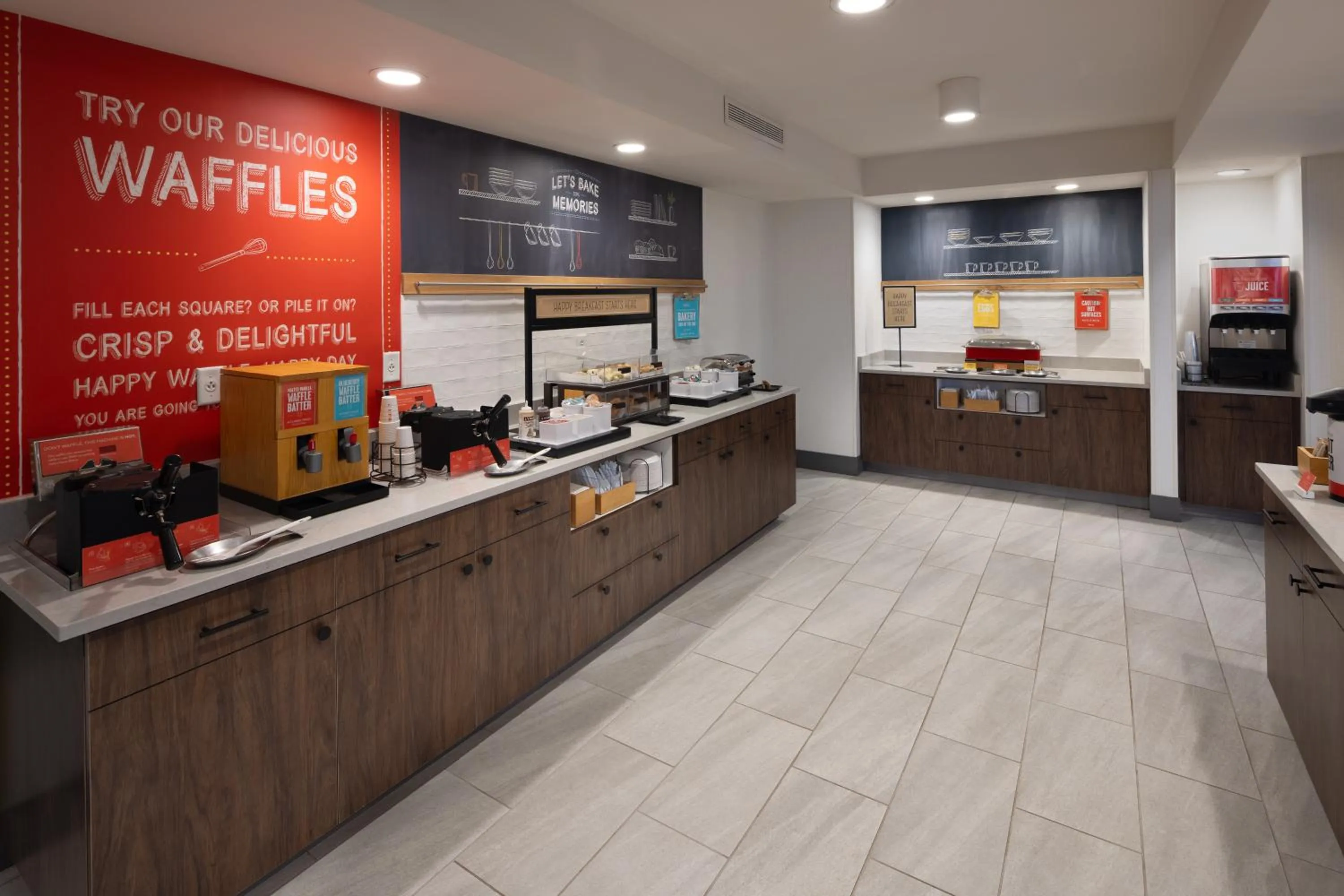 Breakfast in Hampton Inn Asheville-Tunnel Road