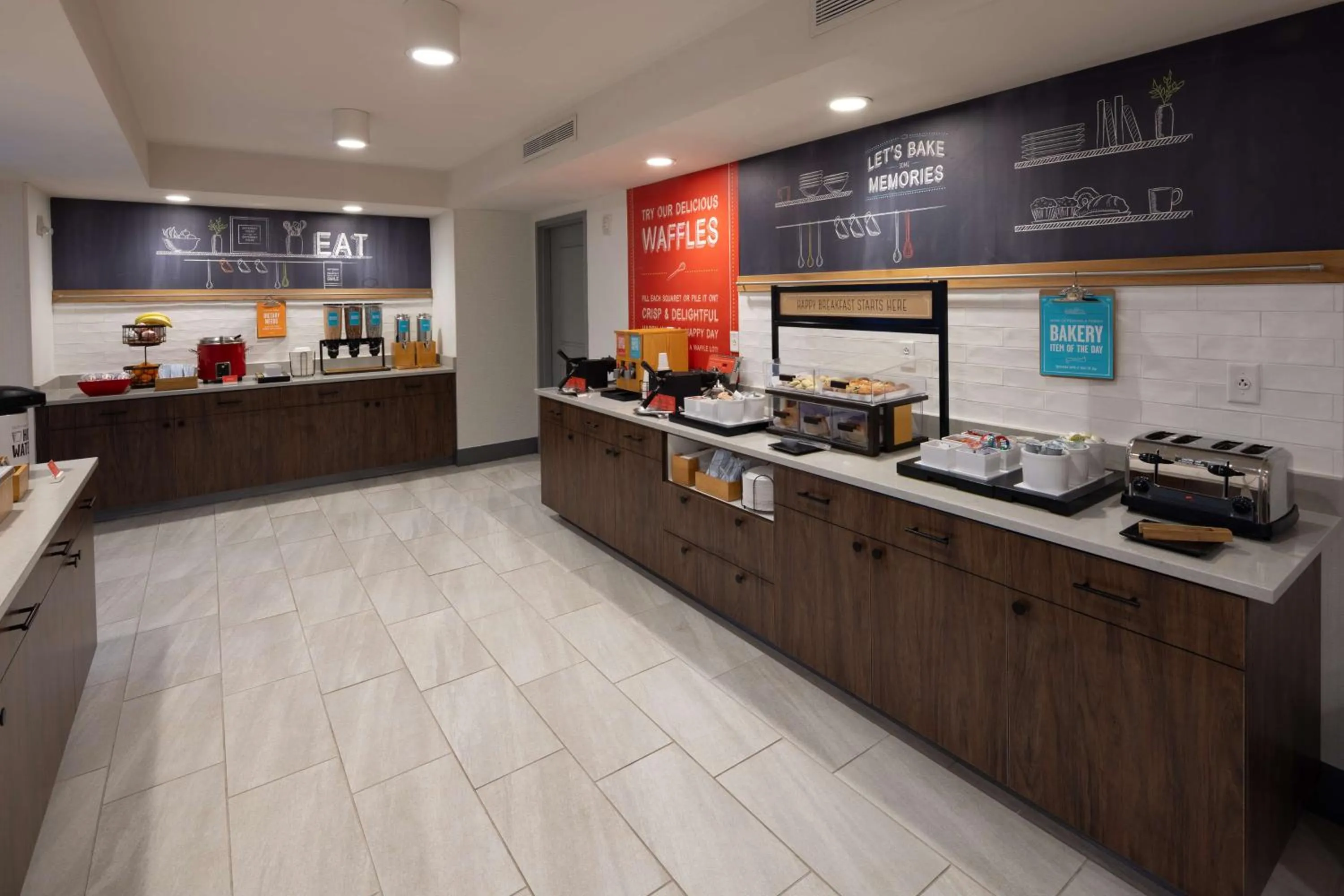 Breakfast in Hampton Inn Asheville-Tunnel Road