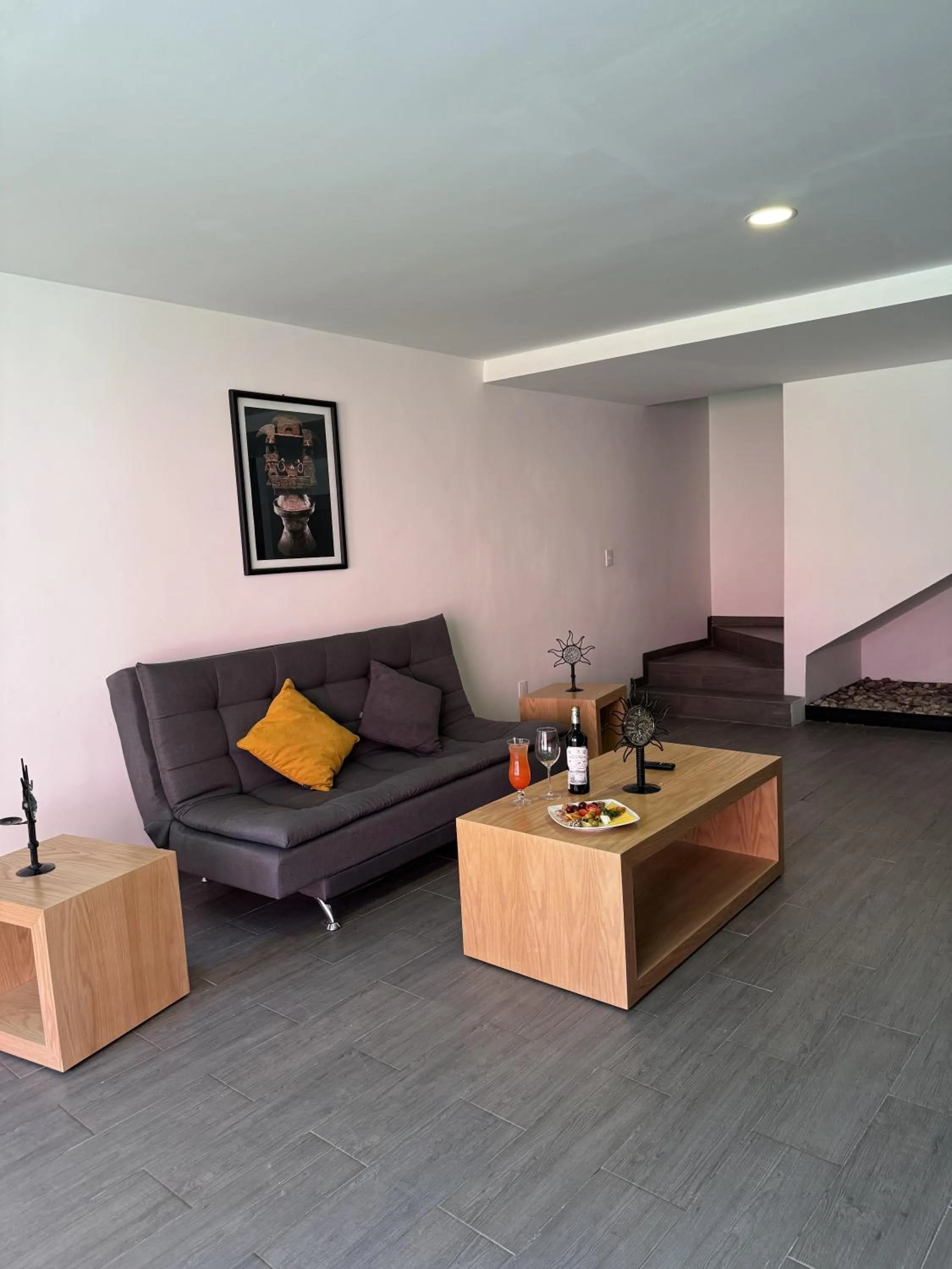 Living room in GS Quinto Sol Teotihuacan