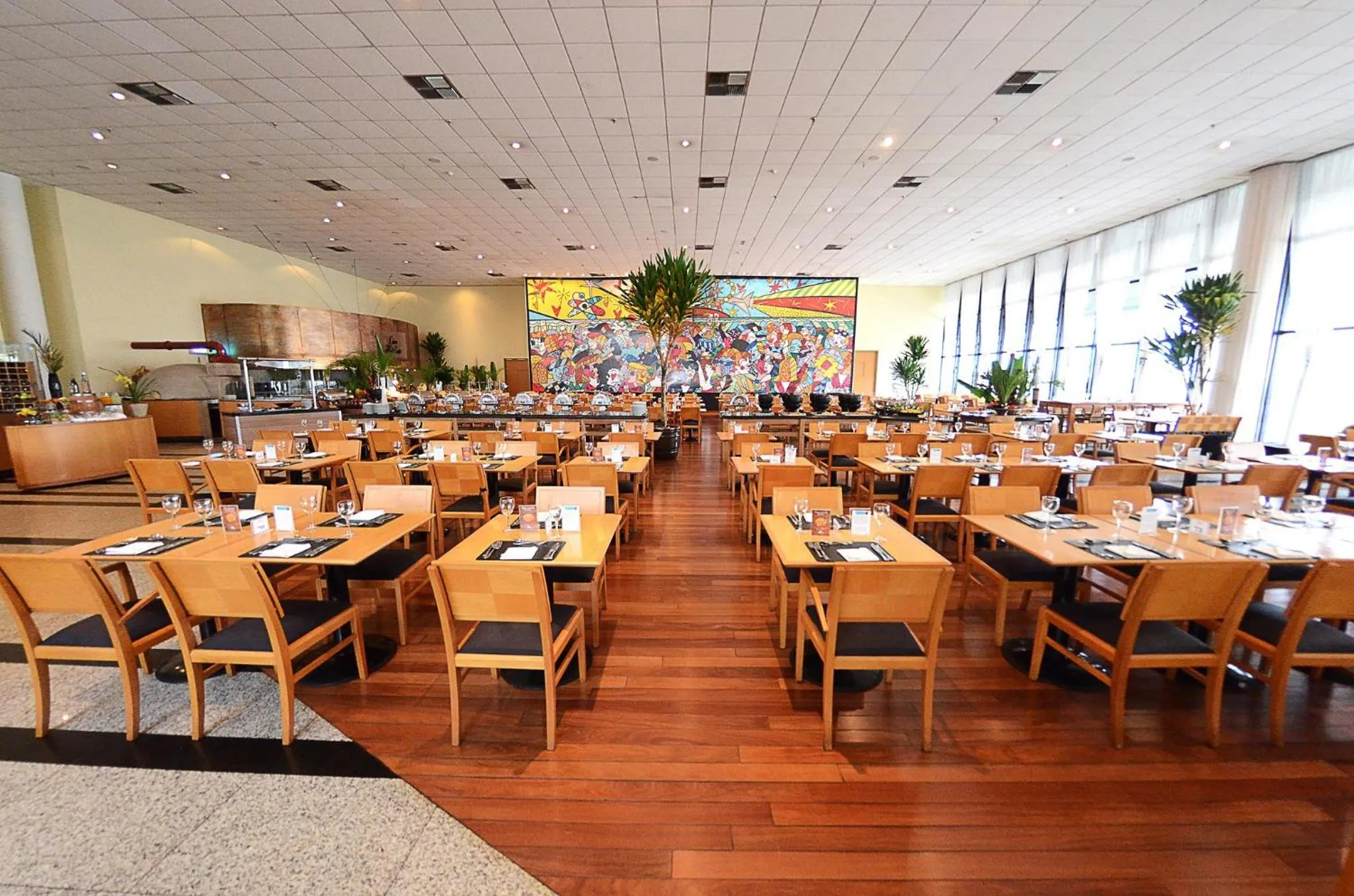 Restaurant/places to eat in Holiday Inn Sao Paulo Parque Anhembi by IHG