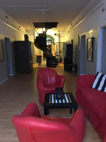 Lobby or reception in Visby Fängelse