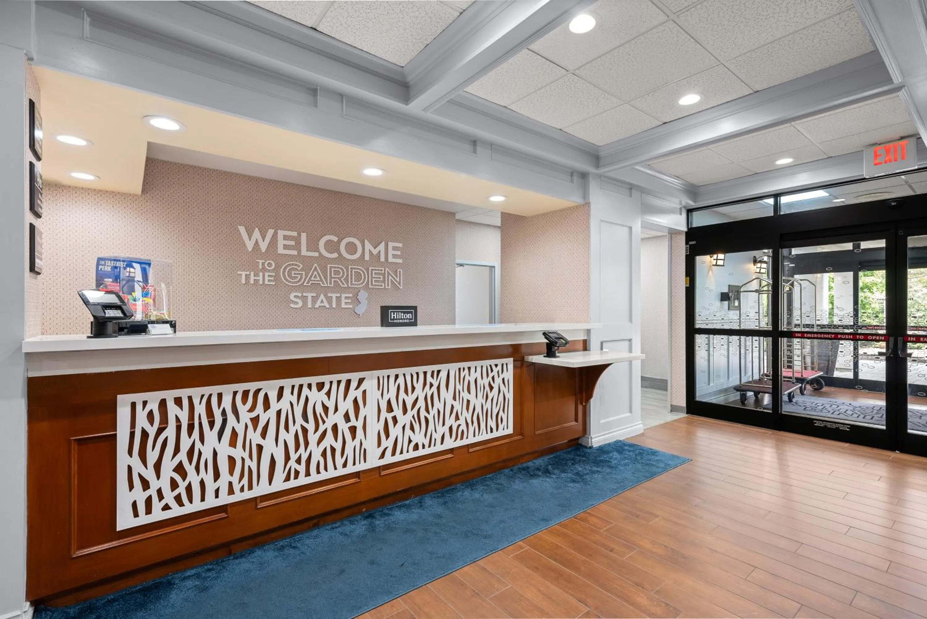 Lobby or reception in Hampton Inn Bordentown