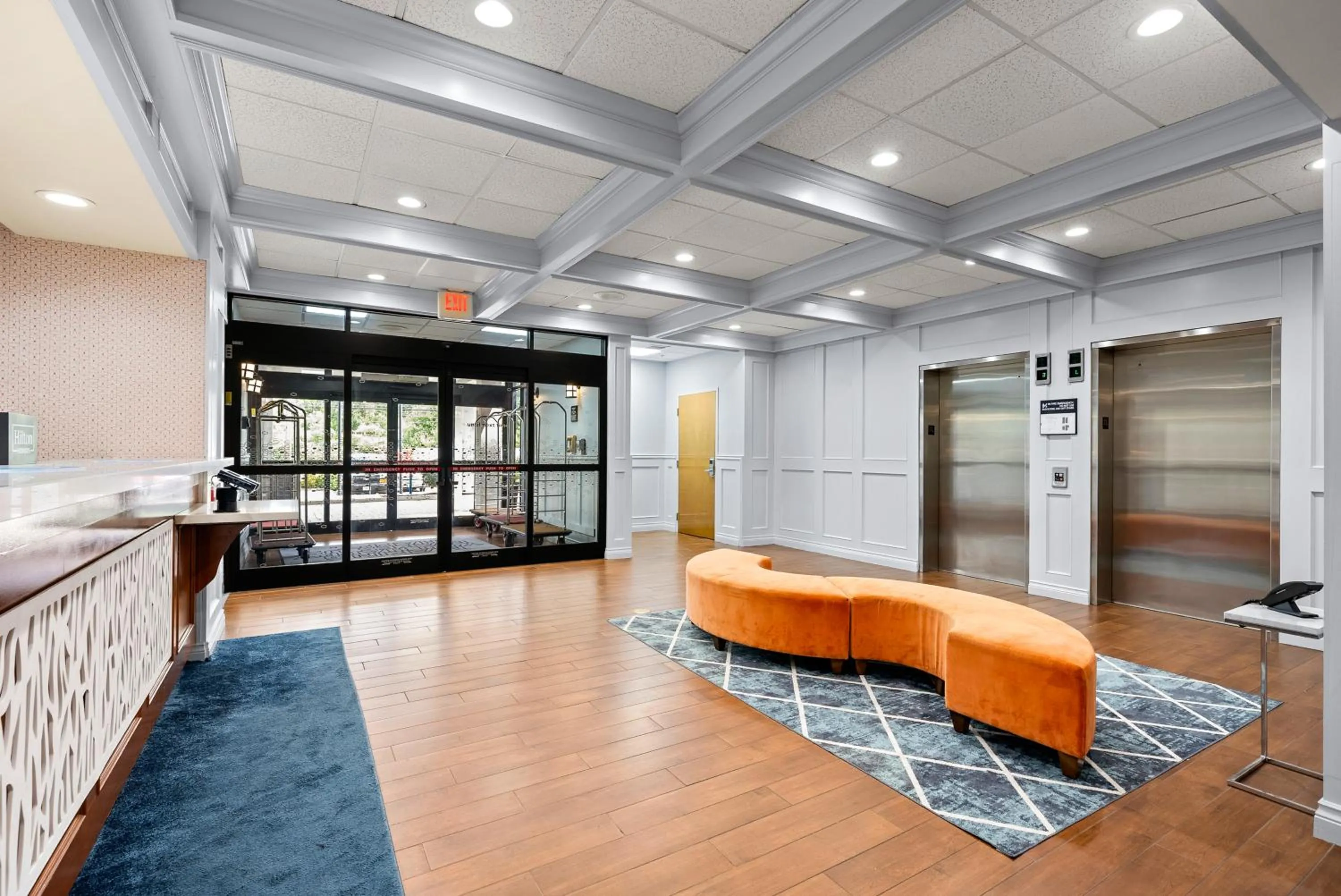 Lobby or reception in Hampton Inn Bordentown