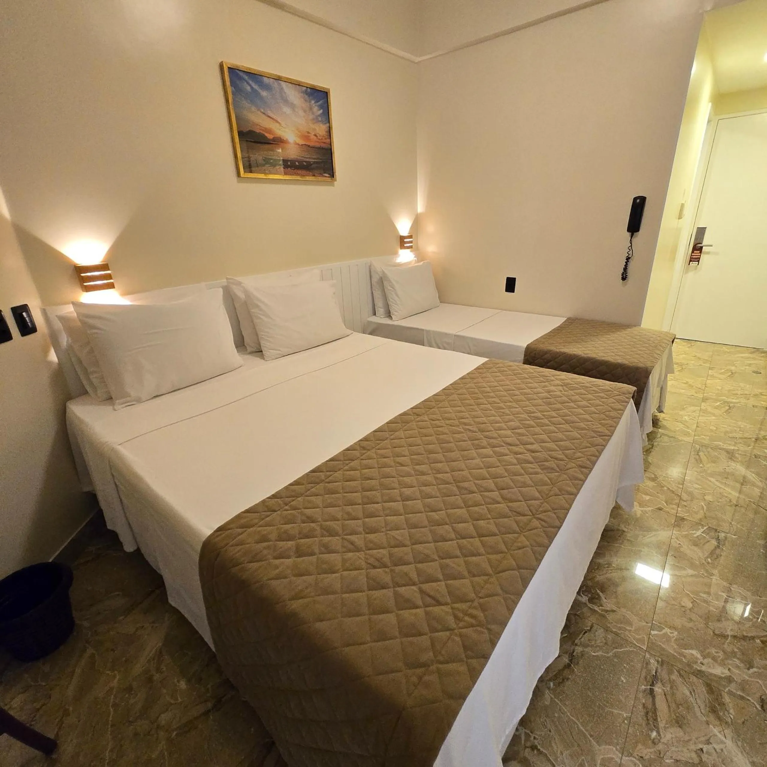 Bed in Jatobá Praia Hotel