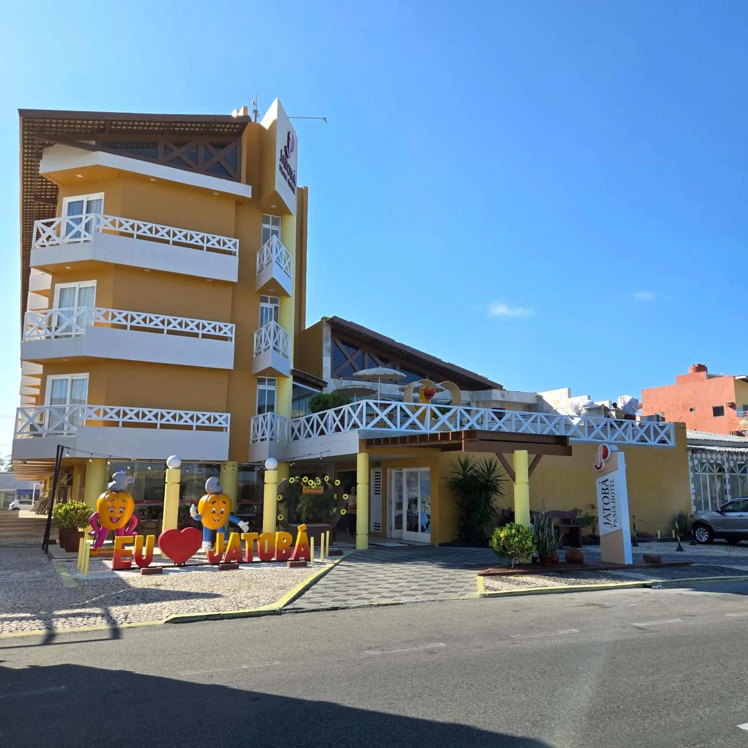 Property building in Jatobá Praia Hotel