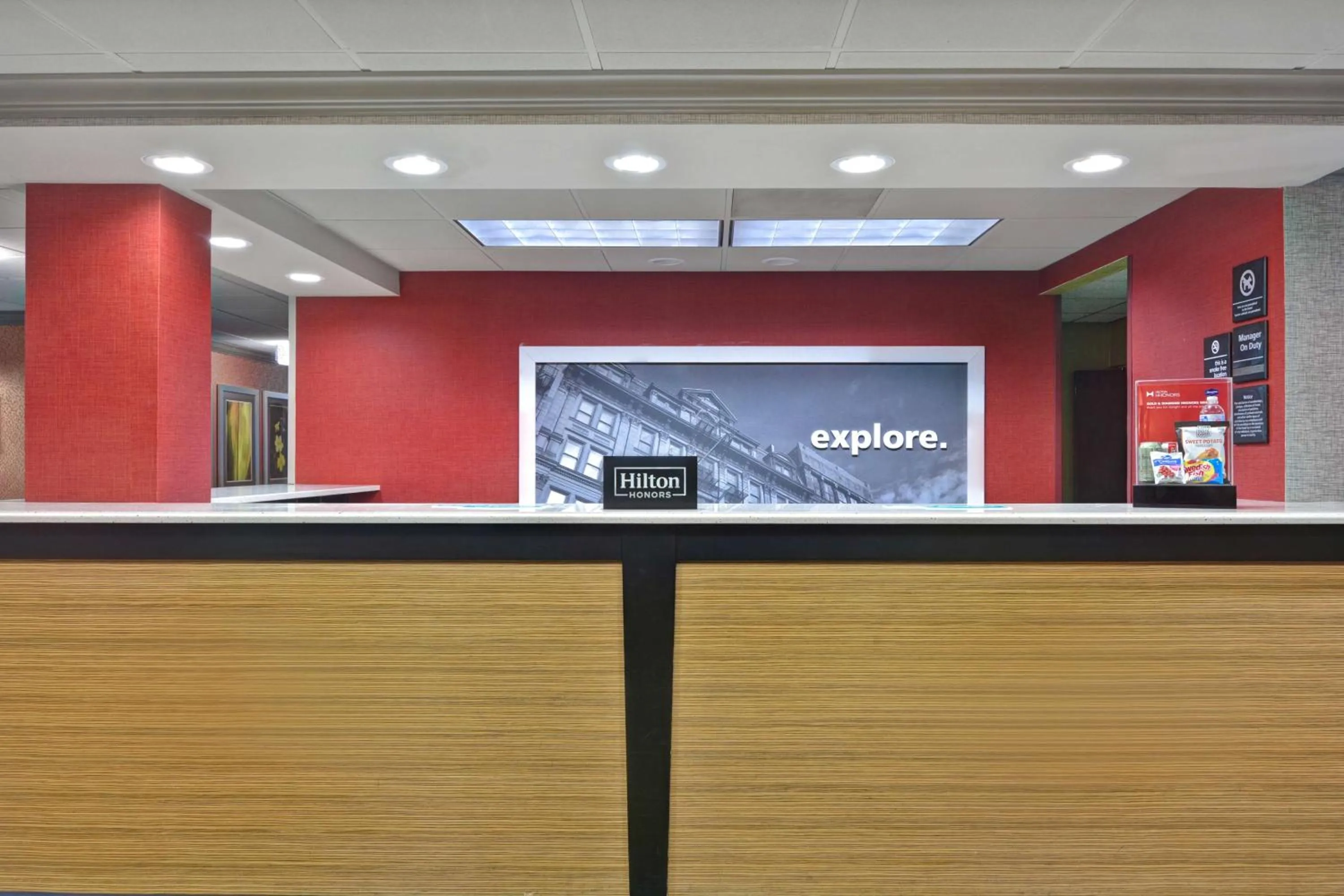 Lobby or reception in Hampton Inn Greenwood