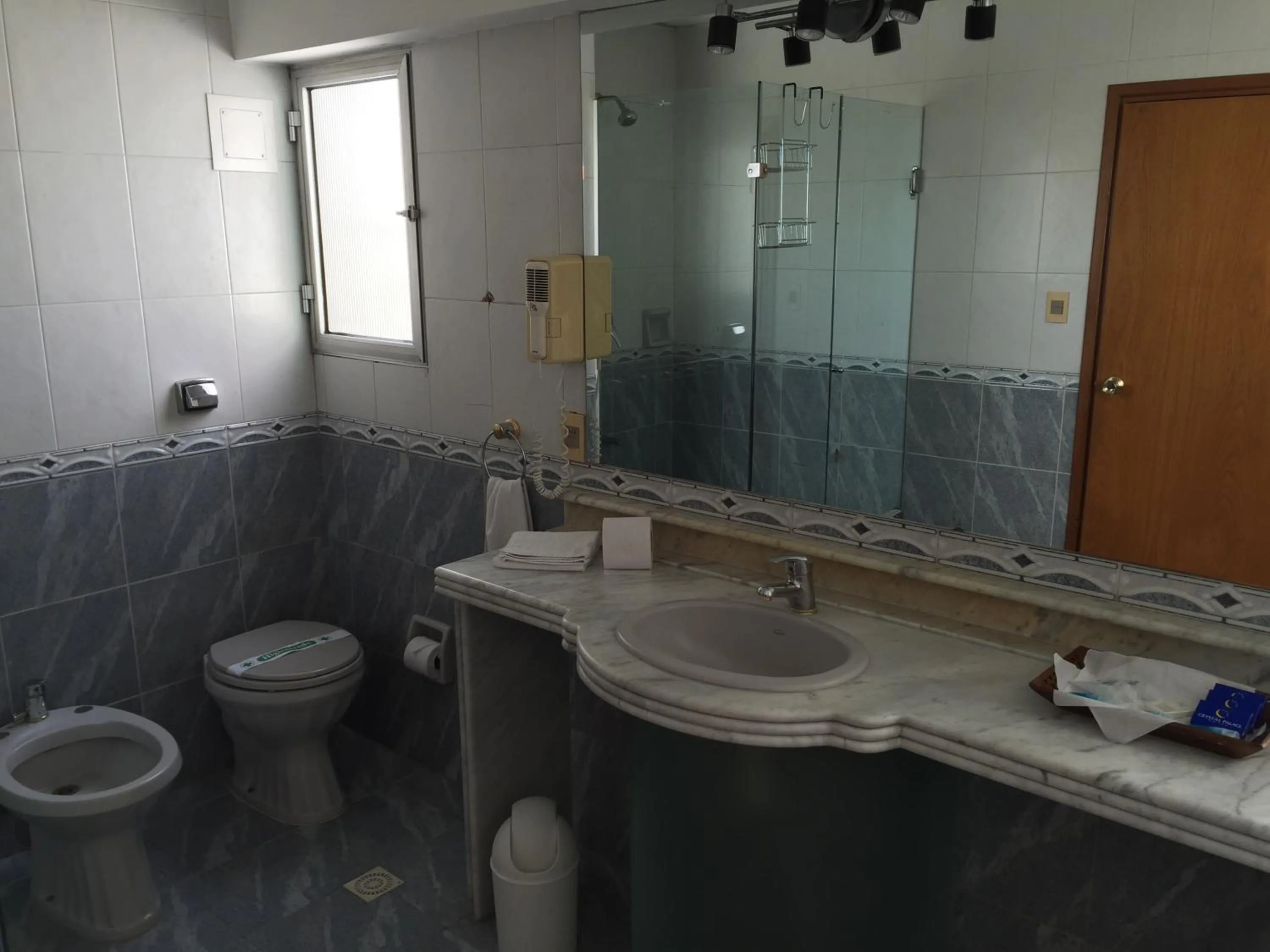 Bathroom in Crystal Palace Hotel