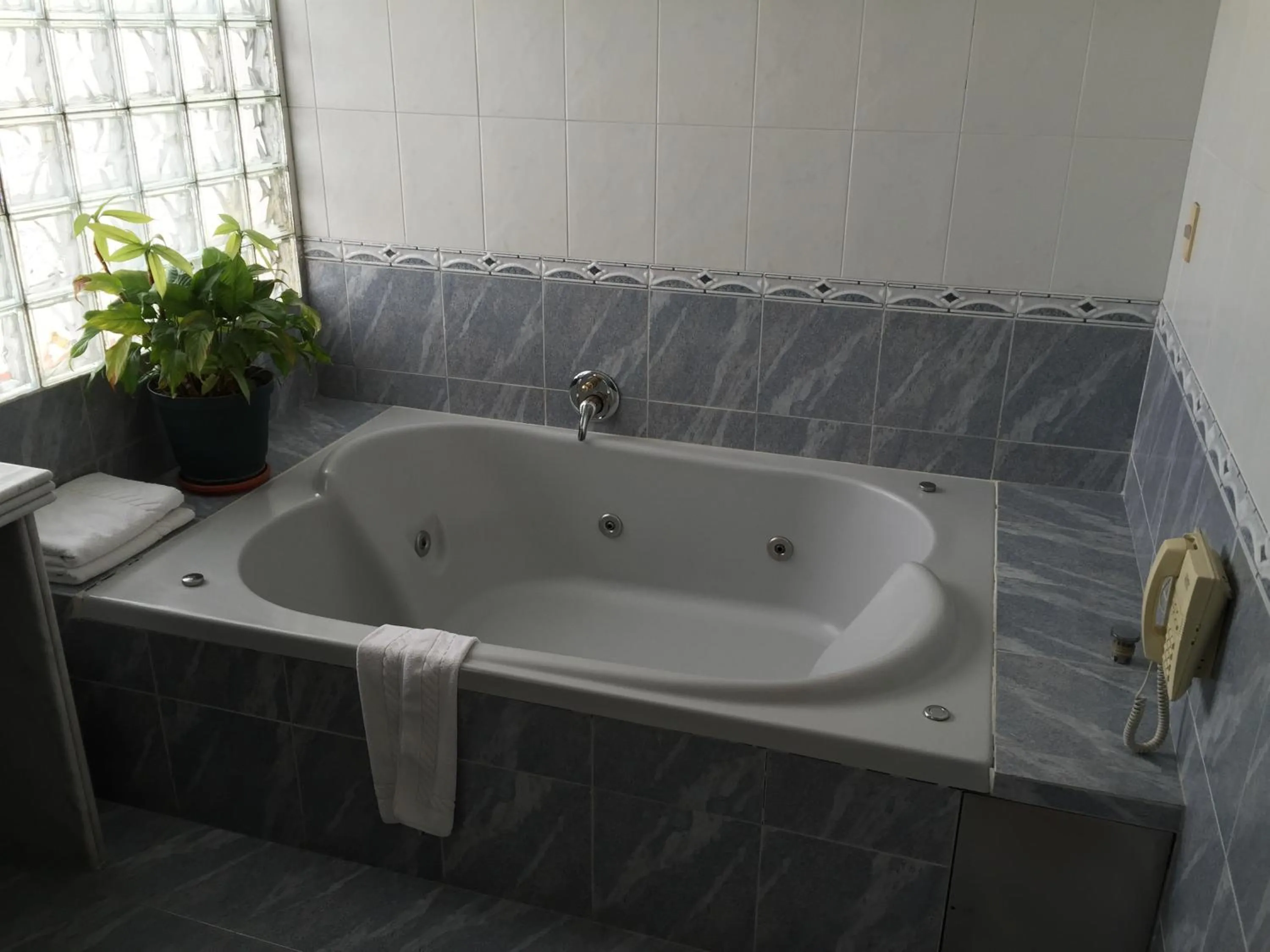 Bathroom in Crystal Palace Hotel