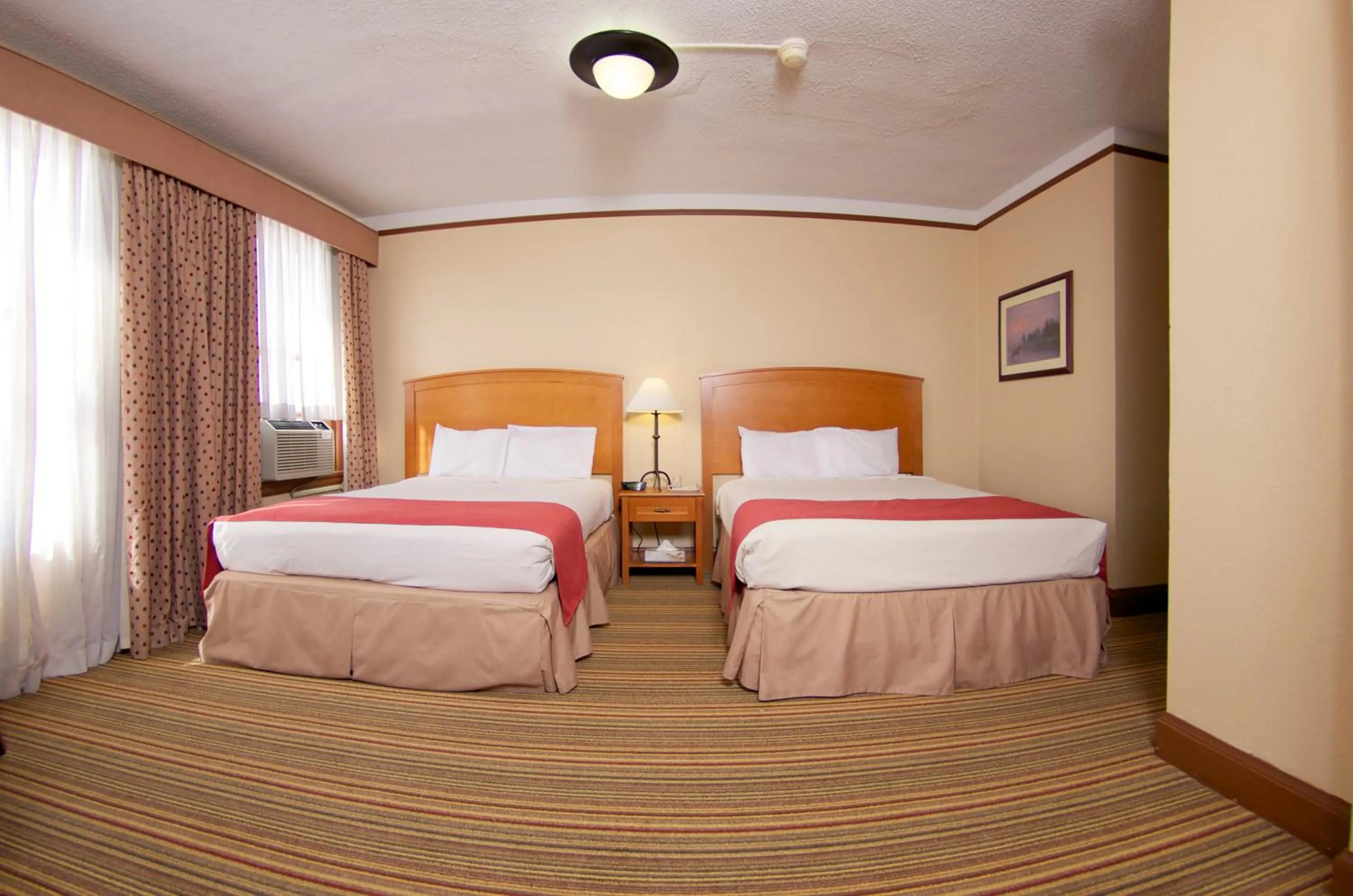 Bed in Historic Plains Hotel