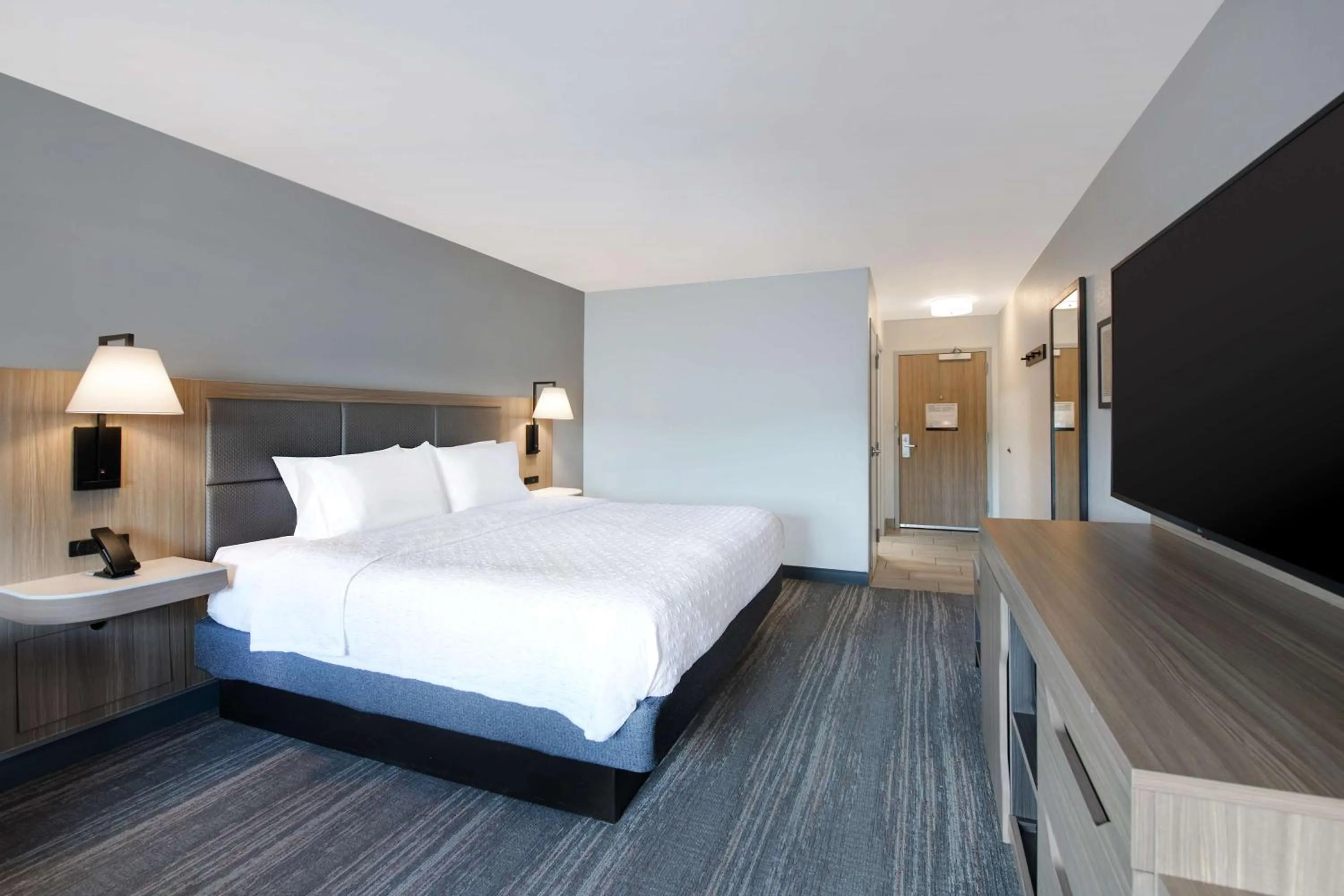 Bed in Hampton Inn Easley